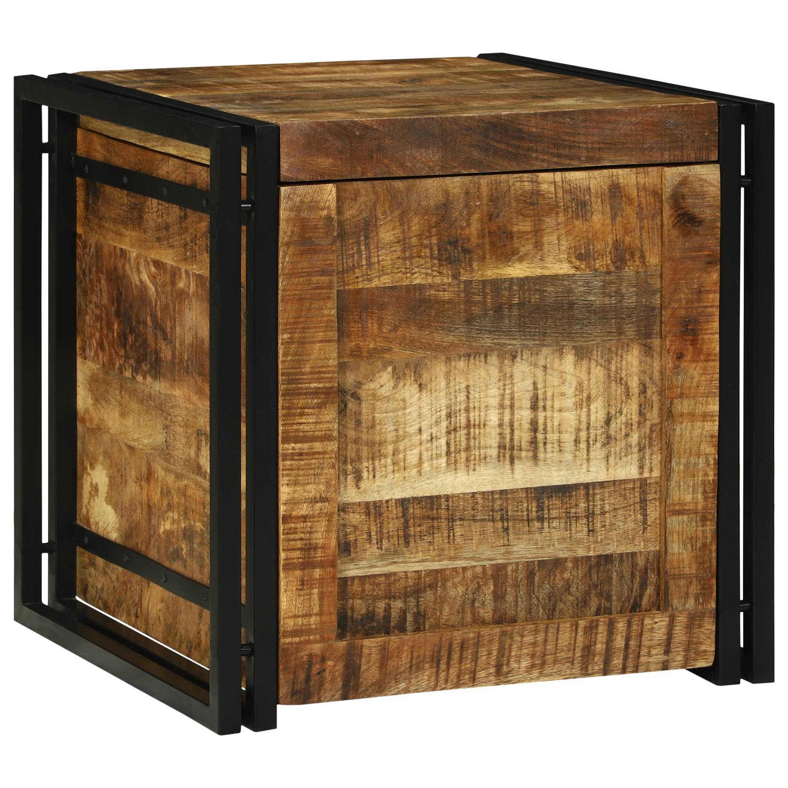 vidaXL Aufbewahrungsbox 50 x 50 x 50 cm - Massivholz Mango