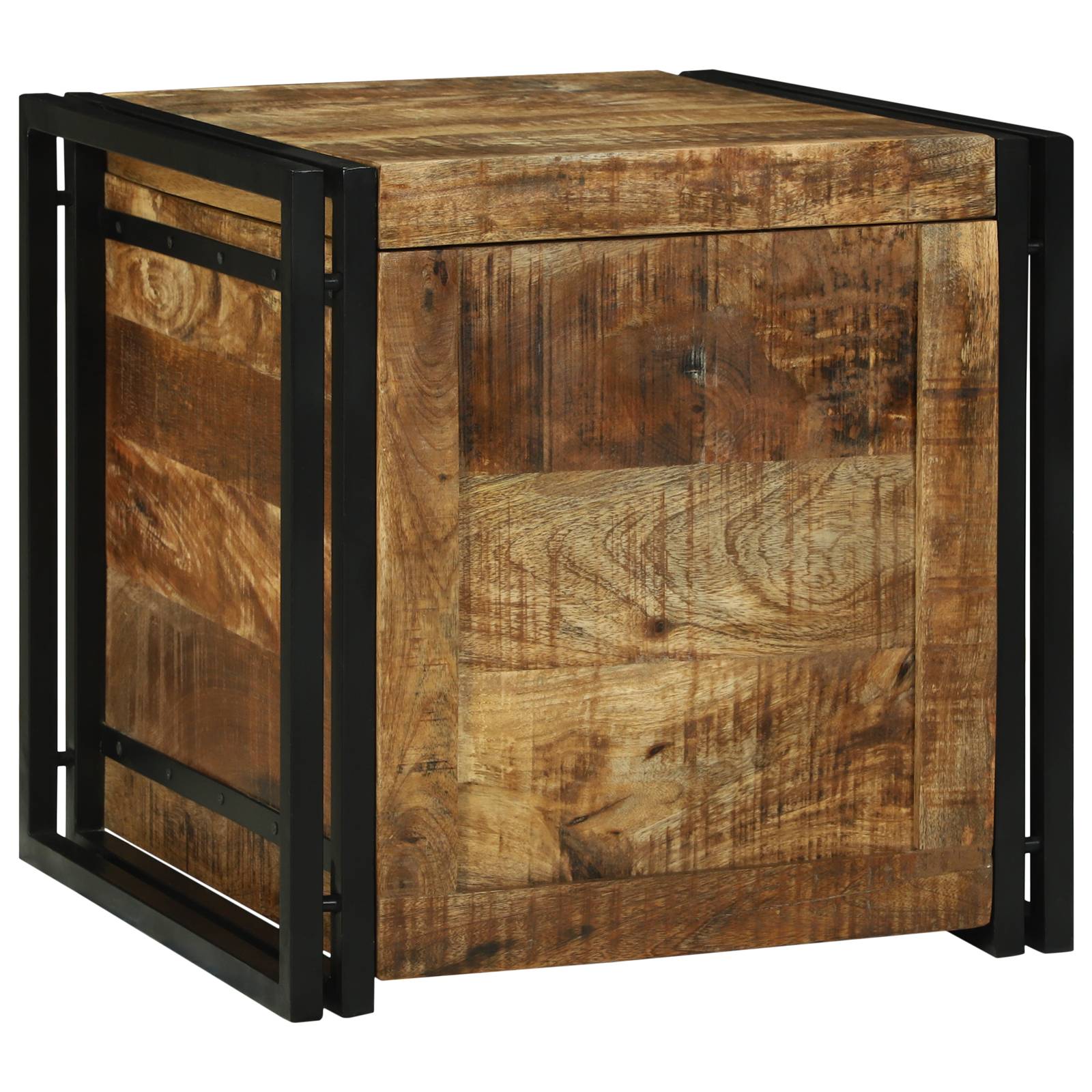 vidaXL Aufbewahrungsbox 50 x 50 x 50 cm - Massivholz Mango