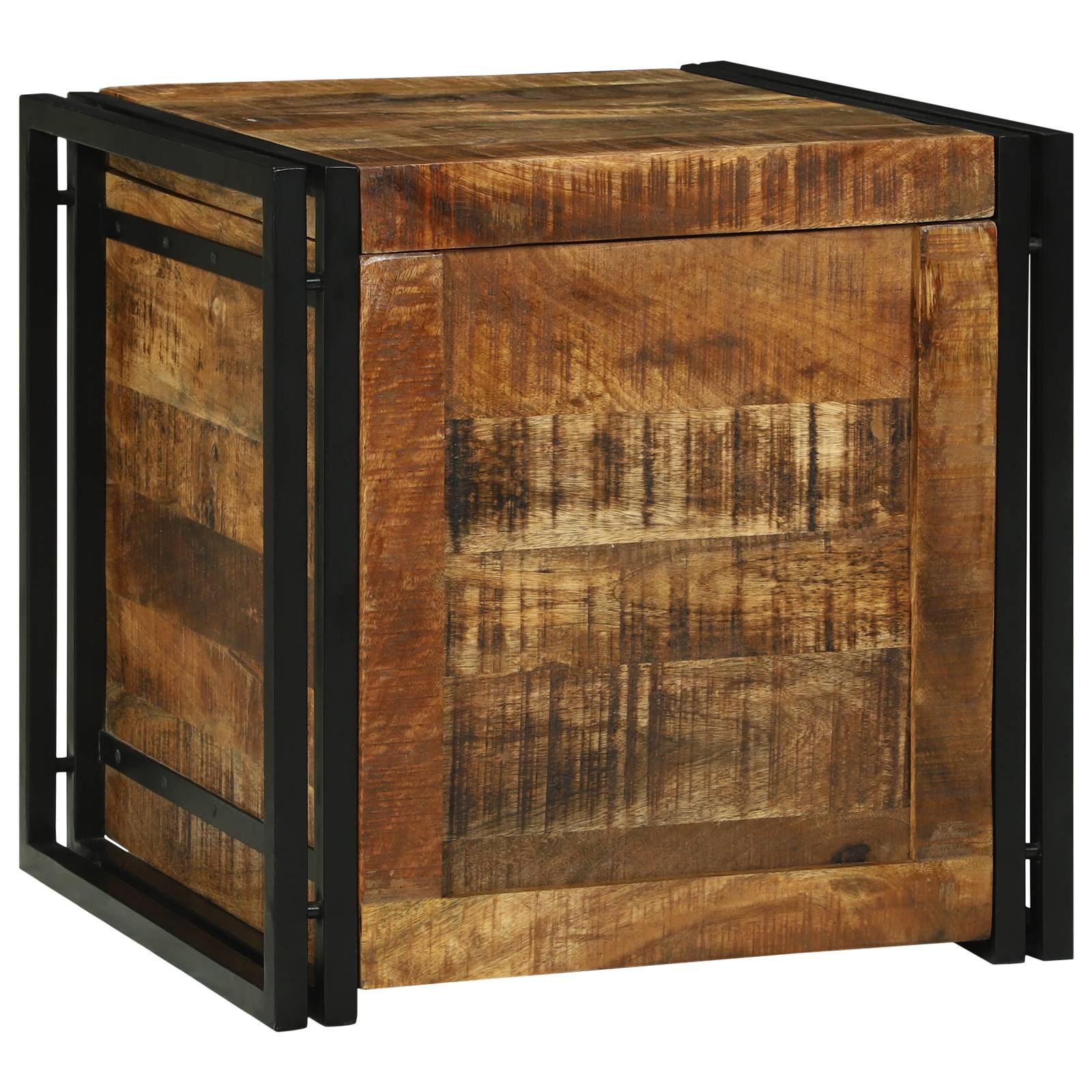 vidaXL Aufbewahrungsbox 50 x 50 x 50 cm - Massivholz Mango