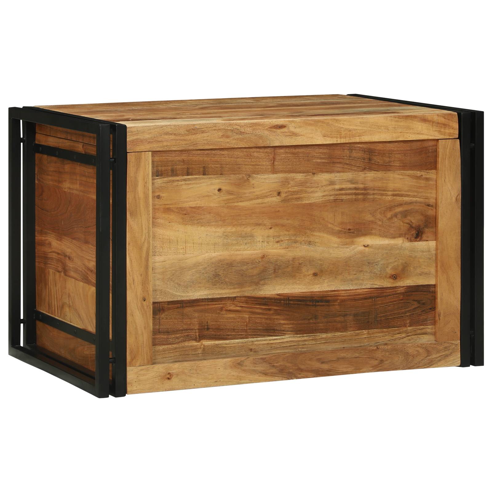 vidaXL Aufbewahrungskiste 80x50x50 cm Massivholz Akazie
