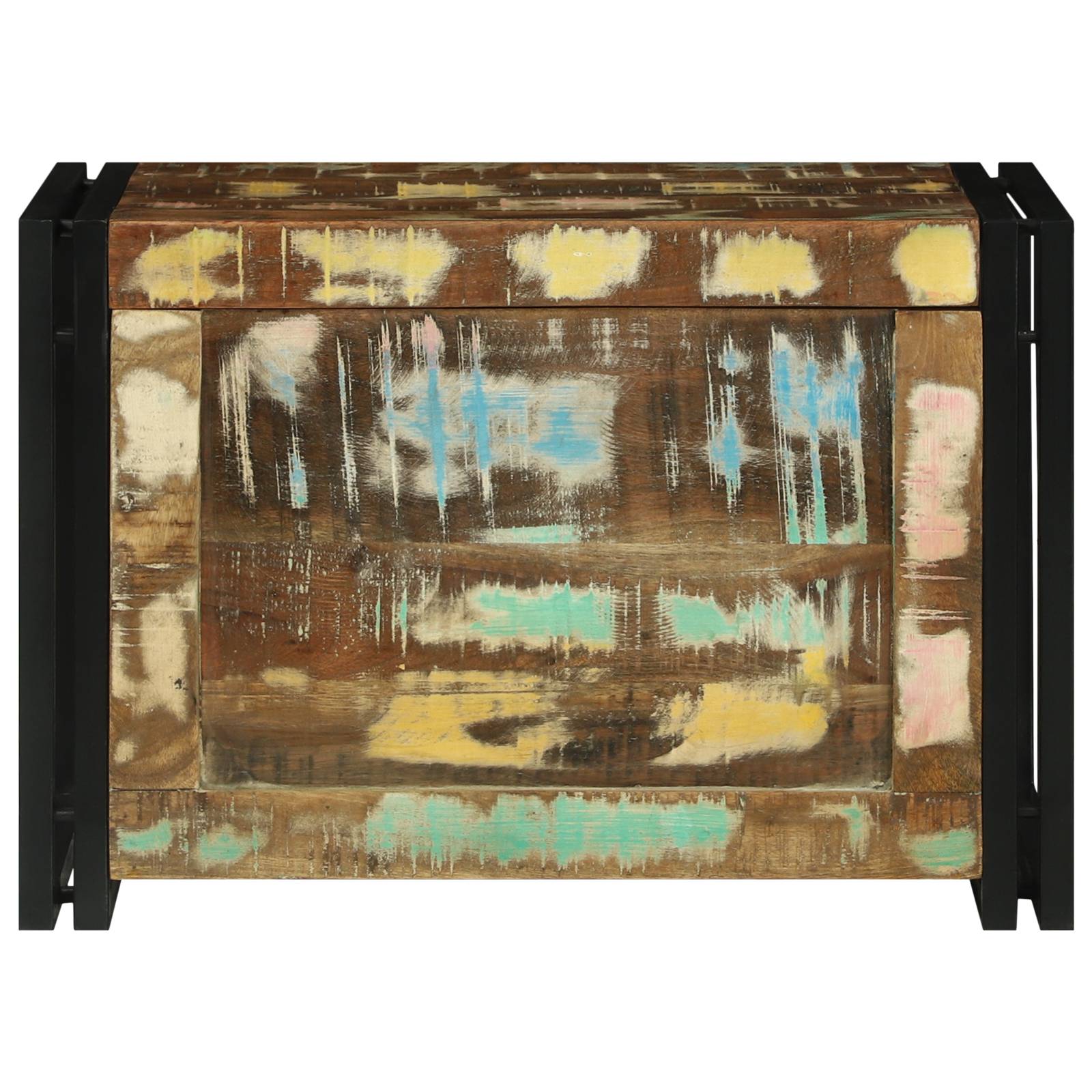vidaXL Aufbewahrungsbox 60x40x41 cm Massivholz Altholz