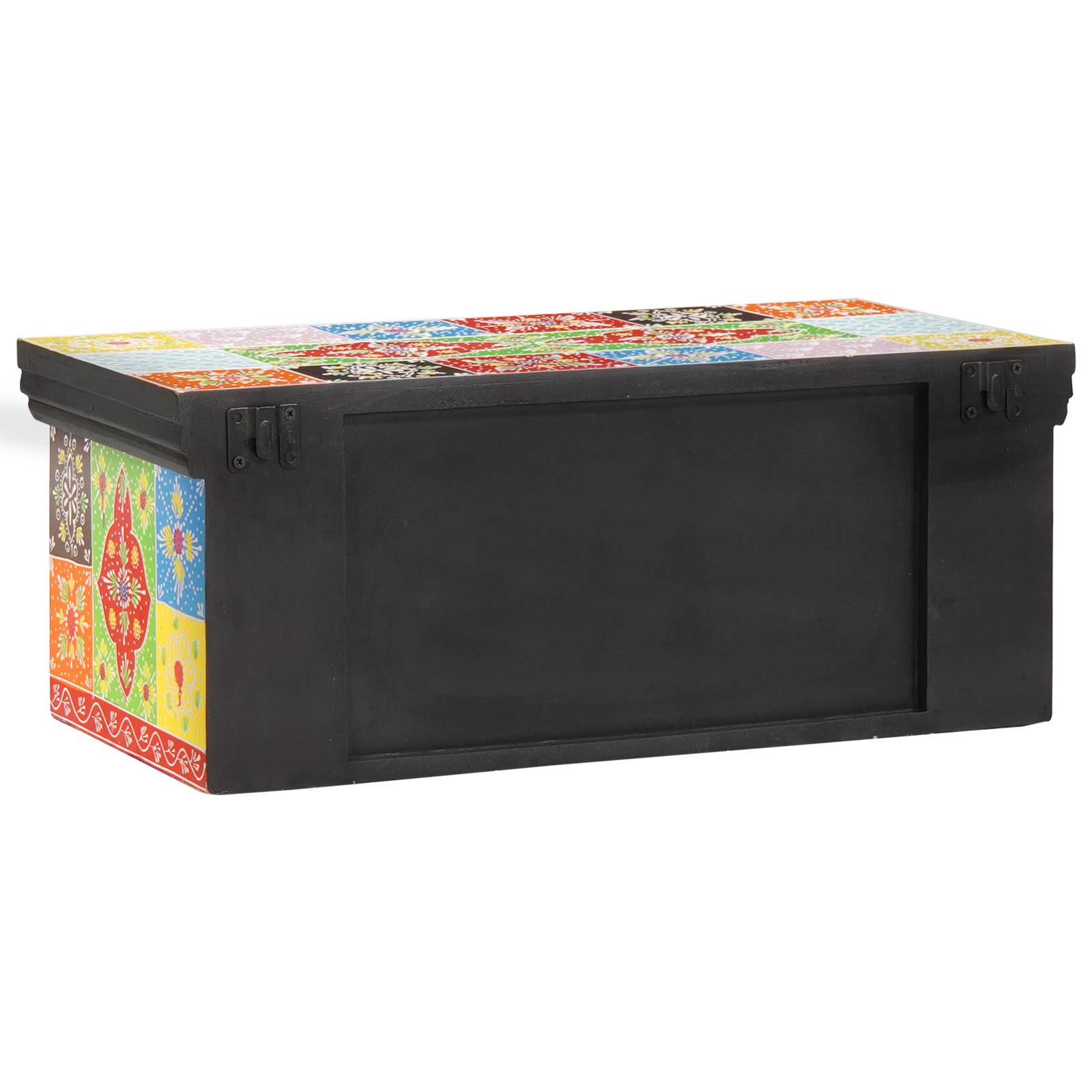 vidaXL Wandmontierter TV-Schrank 60x30x24 cm Massivholz Grobe Mango