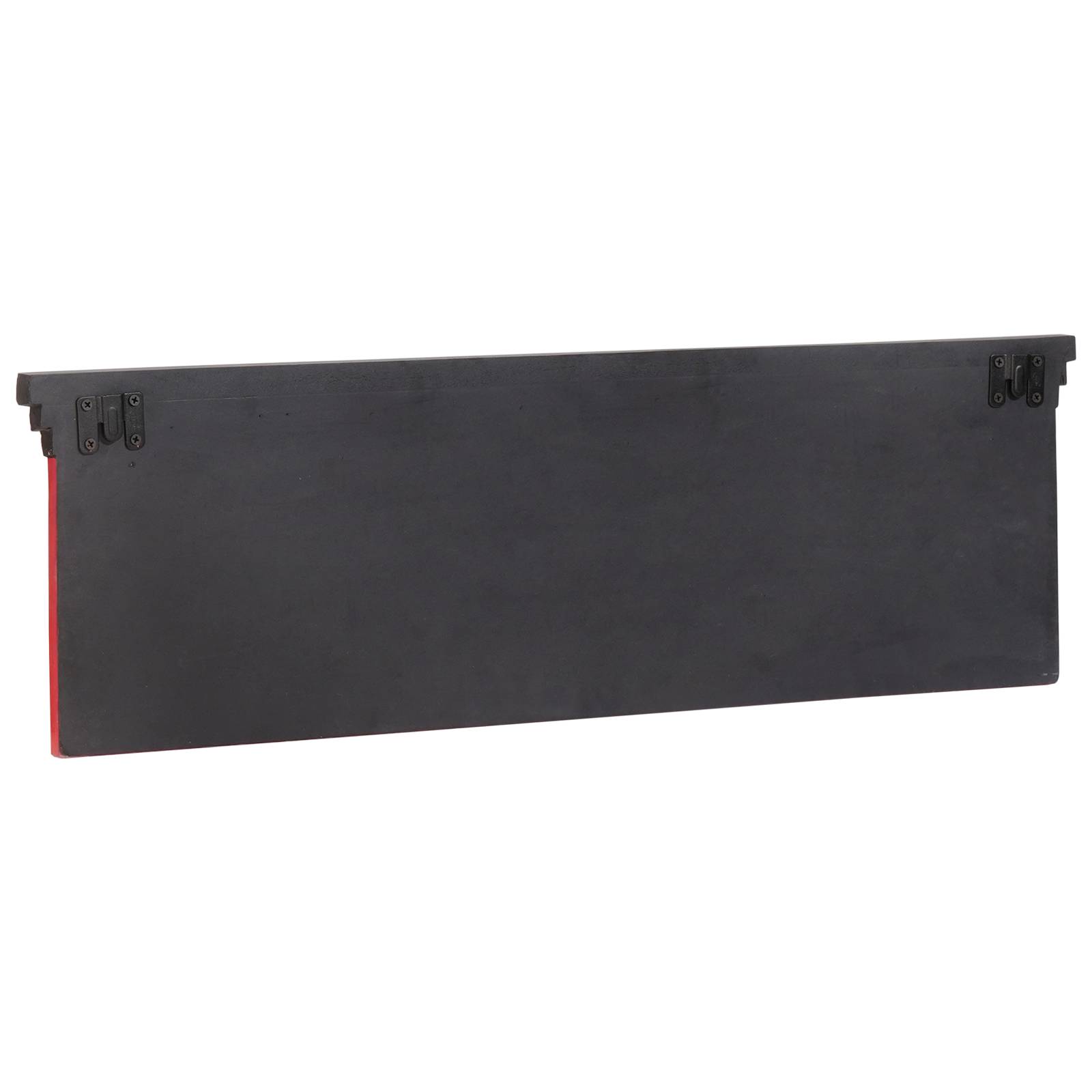 vidaXL Wandgarderobe mit 4 Haken 80x25x2 cm aus massivem Mangoholz & Spanplatte