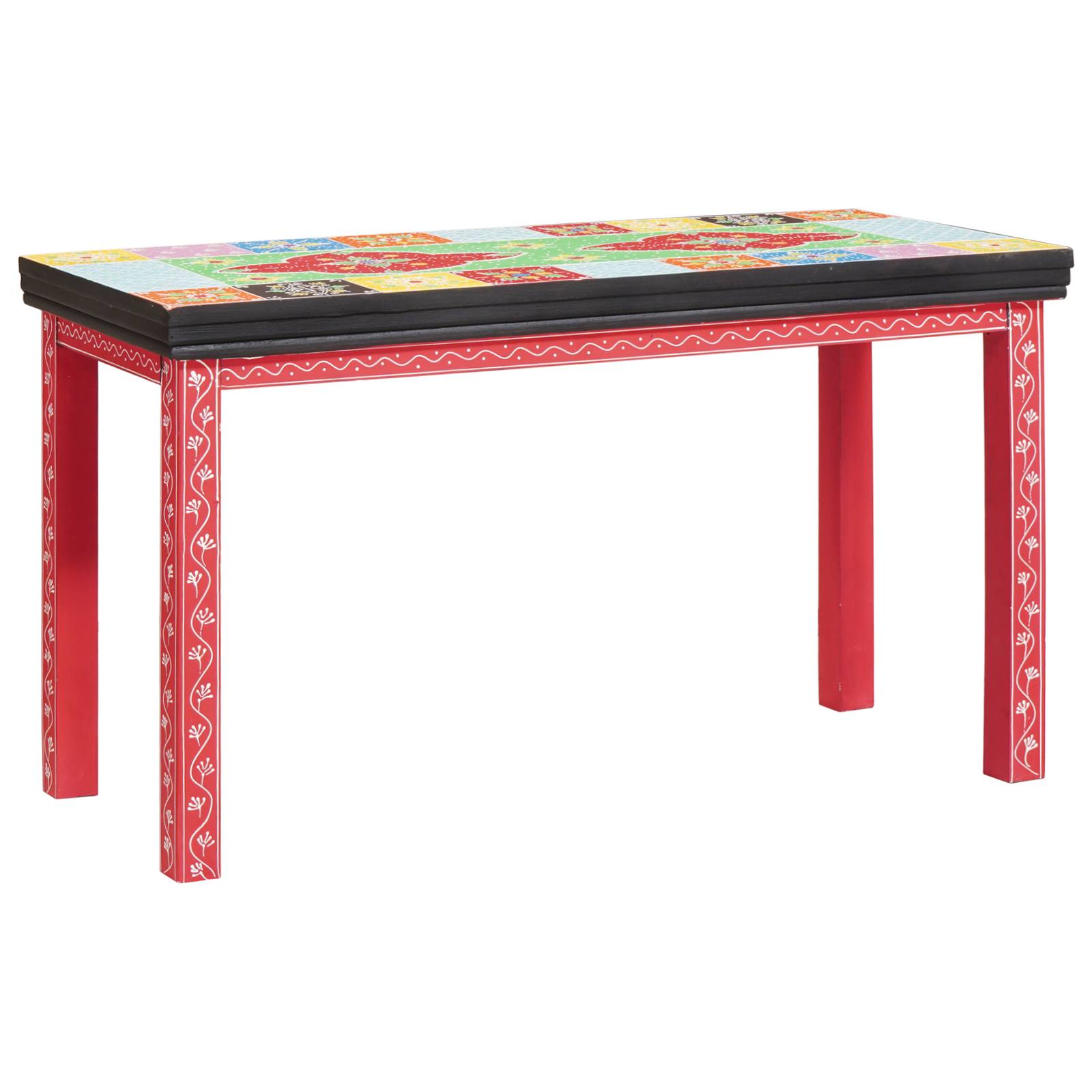 vidaXL Nesting Tische 3 Stk. Massives Mangoholz