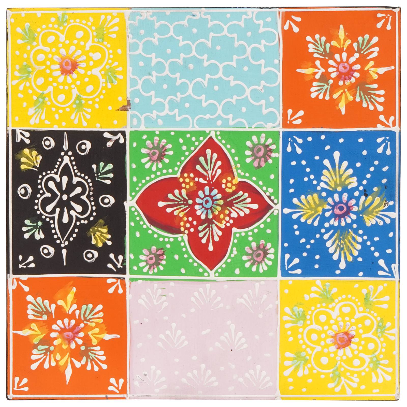 vidaXL Nesting-Tische 3 Stück aus Mango-Massivholz