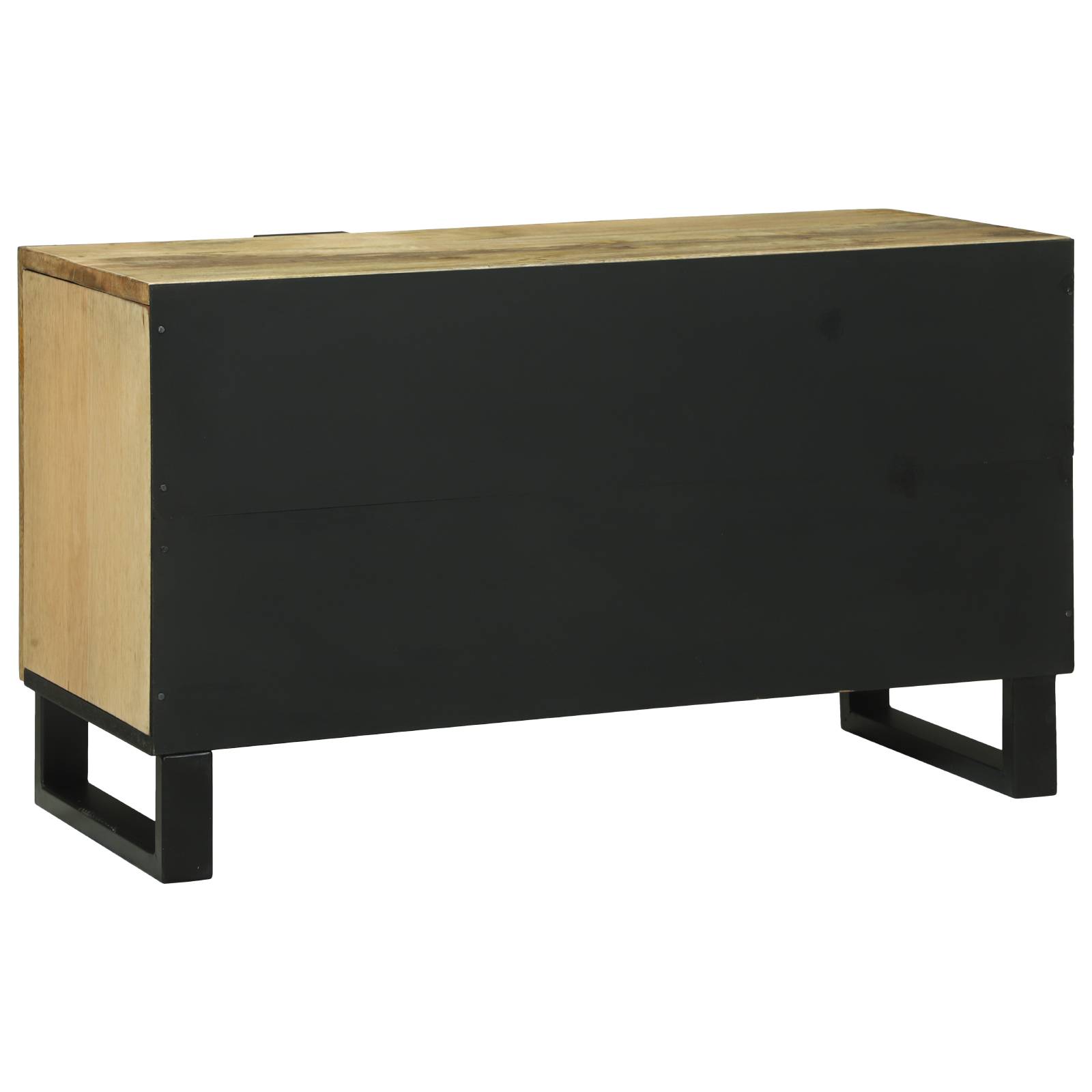 vidaXL TV-Schrank - 80x31,5x46 cm aus massivem Mango- und MDF-Holz