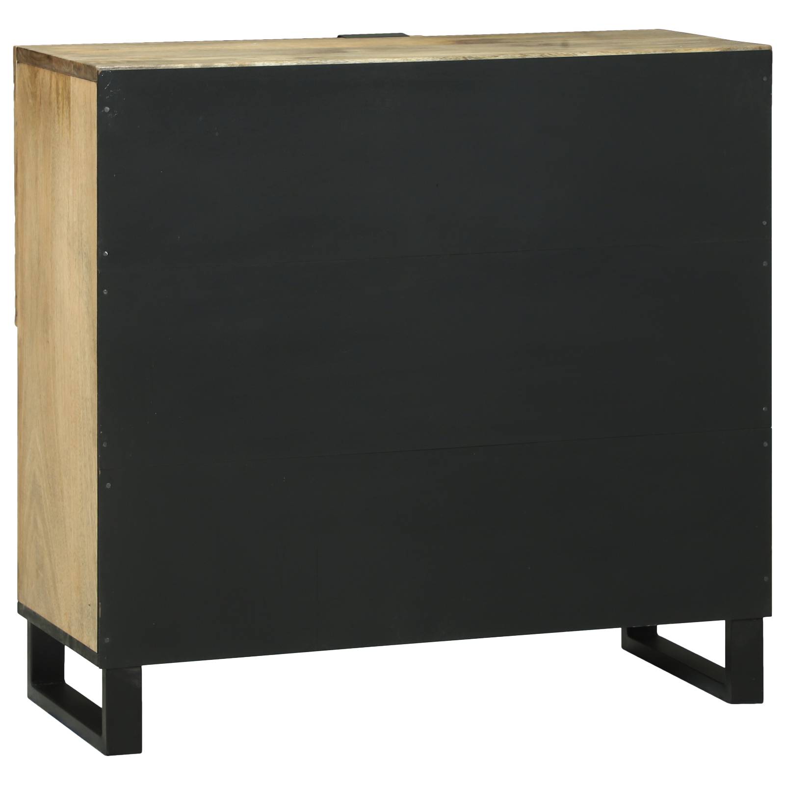 vidaXL Sideboard – 80x33,5x75 cm, aus solidem Mangoholz