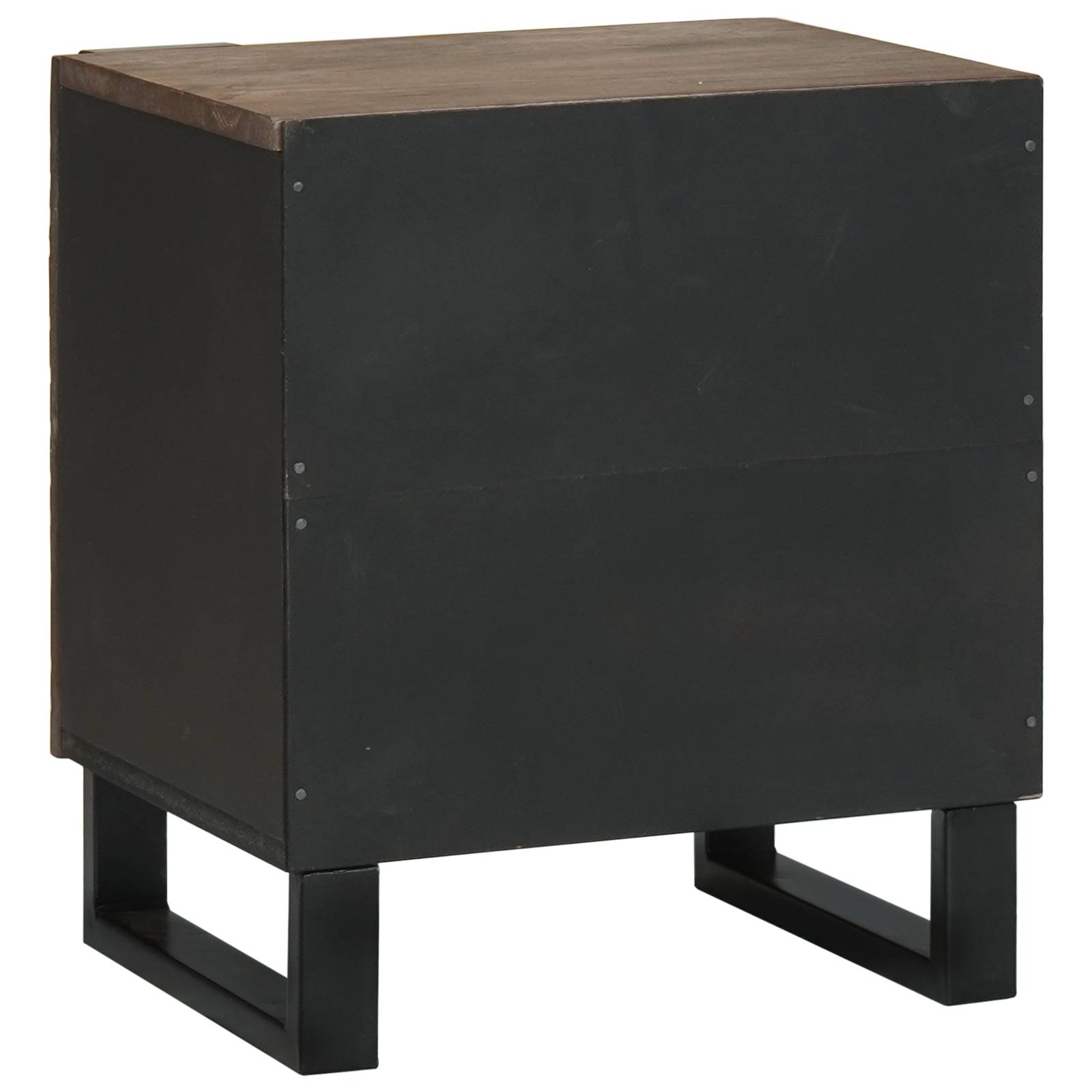 vidaXL Nachttisch 40 x 33,5 x 46 cm - Aus massivem Mangoholz