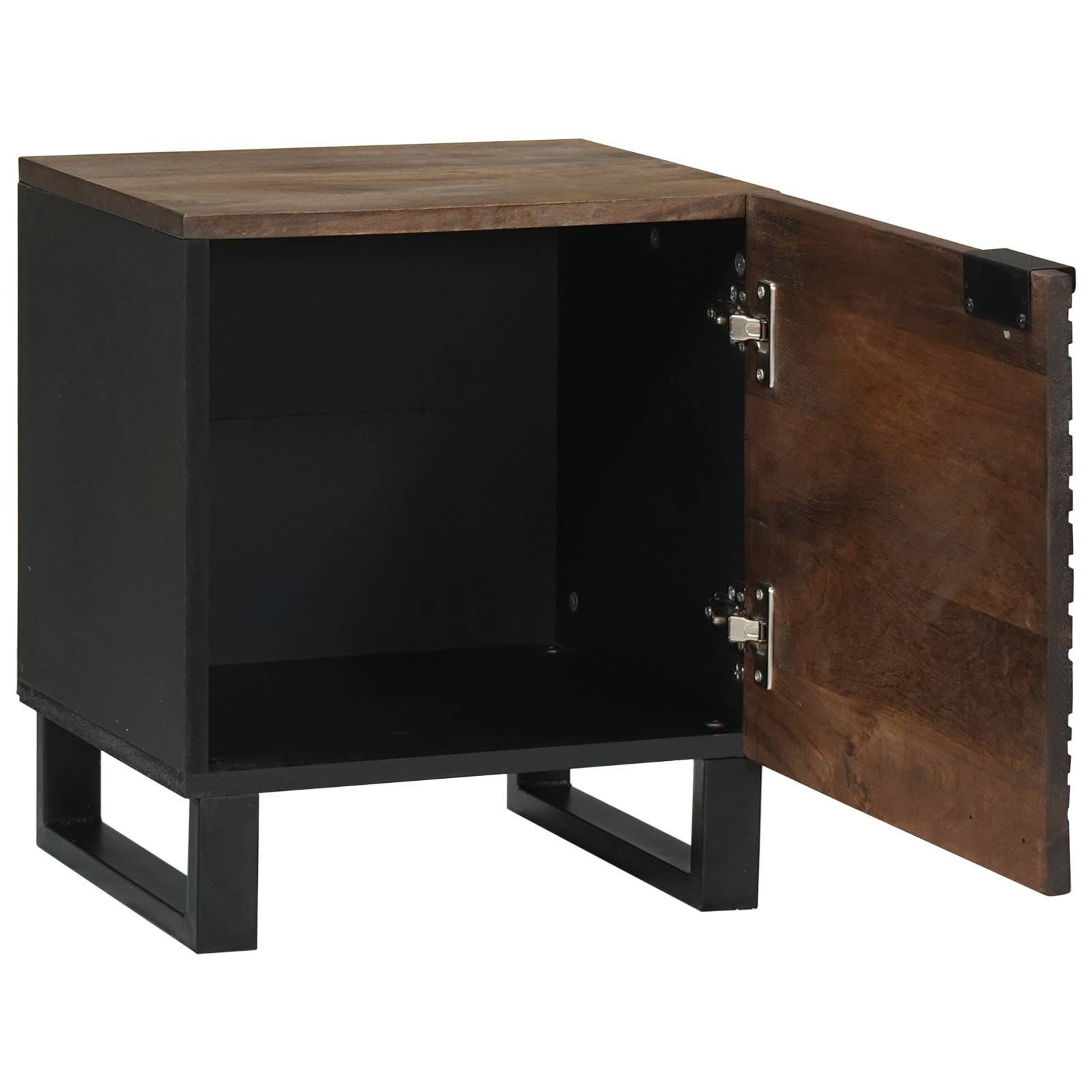 vidaXL Nachttisch 40 x 33,5 x 46 cm - Aus massivem Mangoholz