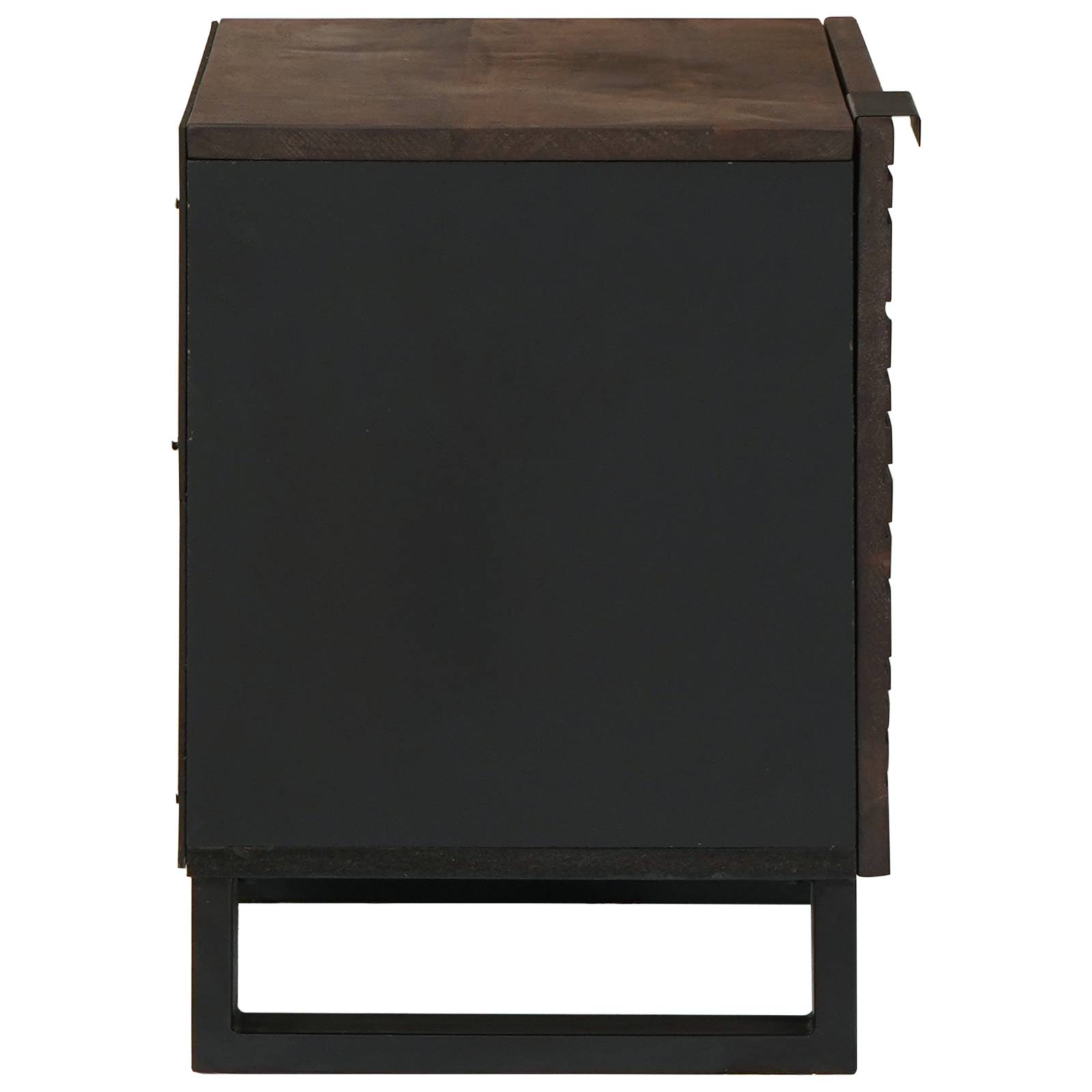 vidaXL Nachttisch 40 x 33,5 x 46 cm - Aus massivem Mangoholz