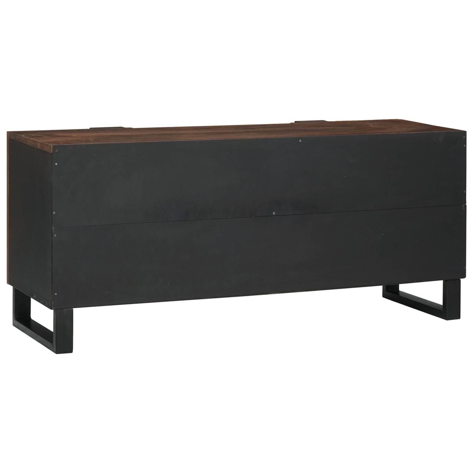 vidaXL TV-Schrank - 105 x 33,5 x 46 cm, aus massivem Mangoholz.