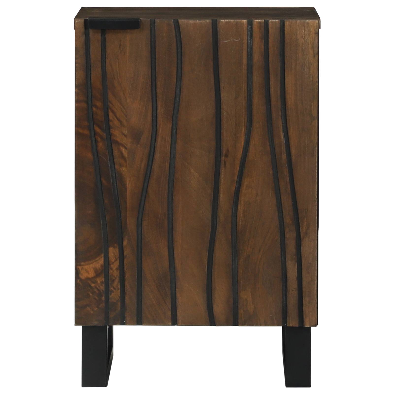 vidaXL Badezimmer-Schrank 38x33,5x58 cm aus solidem Mangoholz