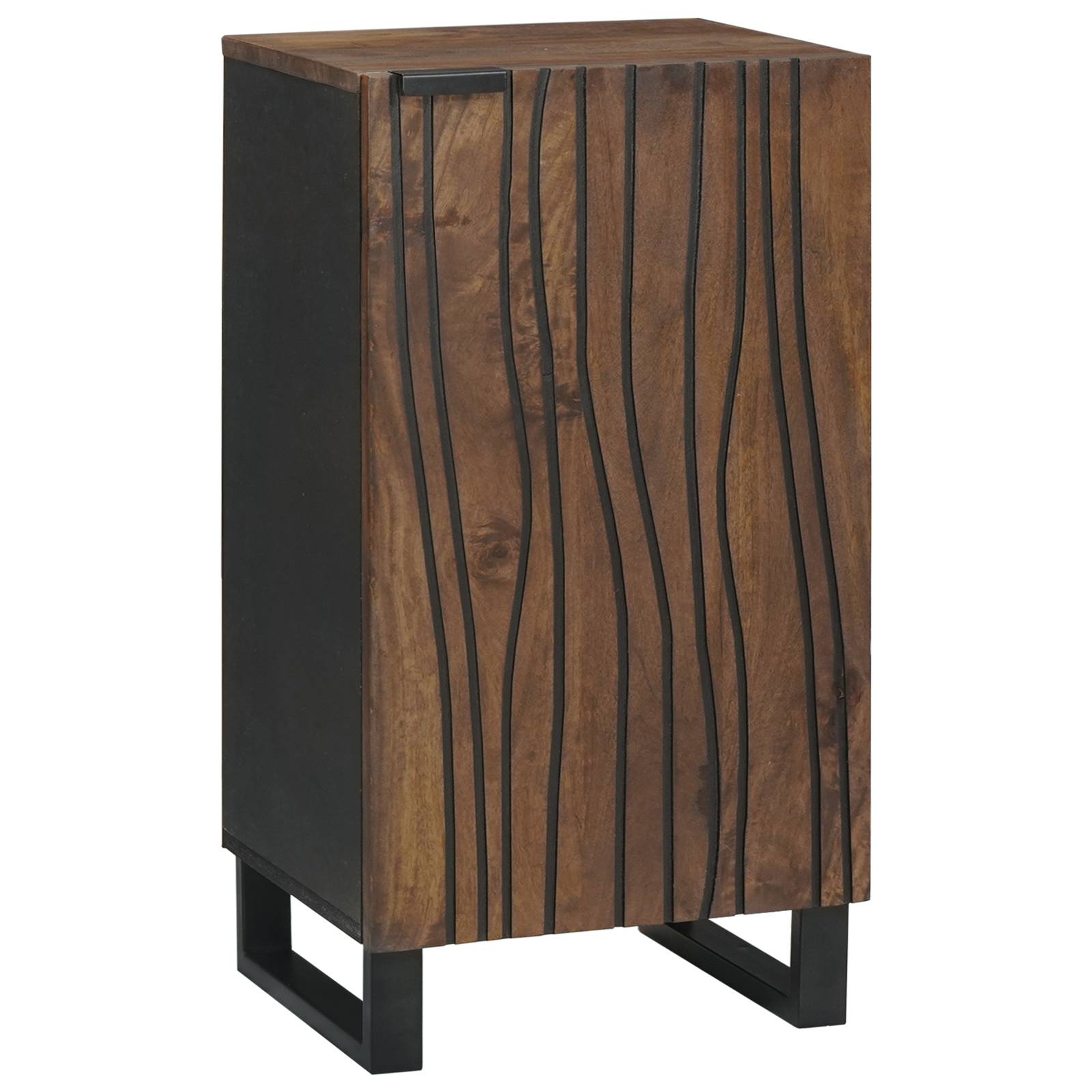 vidaXL Anrichte 40 x 33.5 x 75 cm - Aus solidem Mangoholz