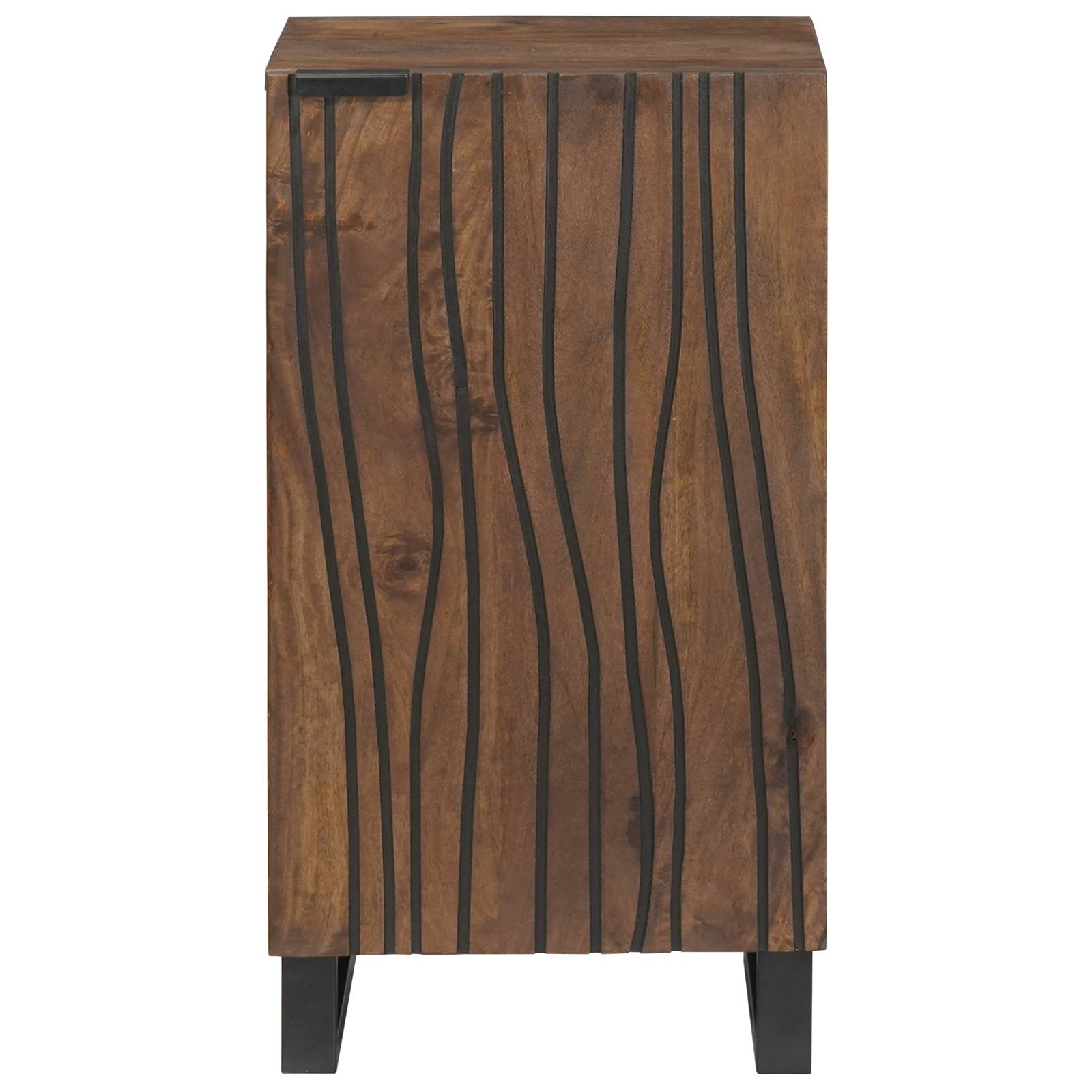 vidaXL Anrichte 40 x 33.5 x 75 cm - Aus solidem Mangoholz