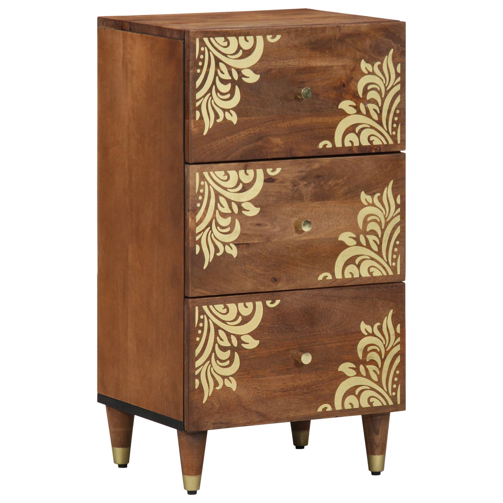 vidaXL Sideboard Honigbraun Massivholz 40 x 33 x 75 cm Sideboard