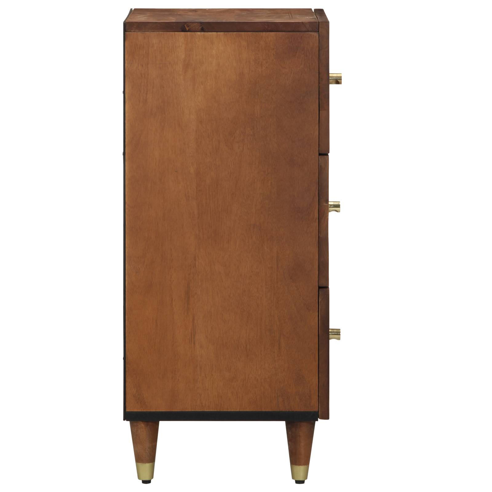 vidaXL Sideboard Honigbraun Massivholz 40 x 33 x 75 cm Sideboard
