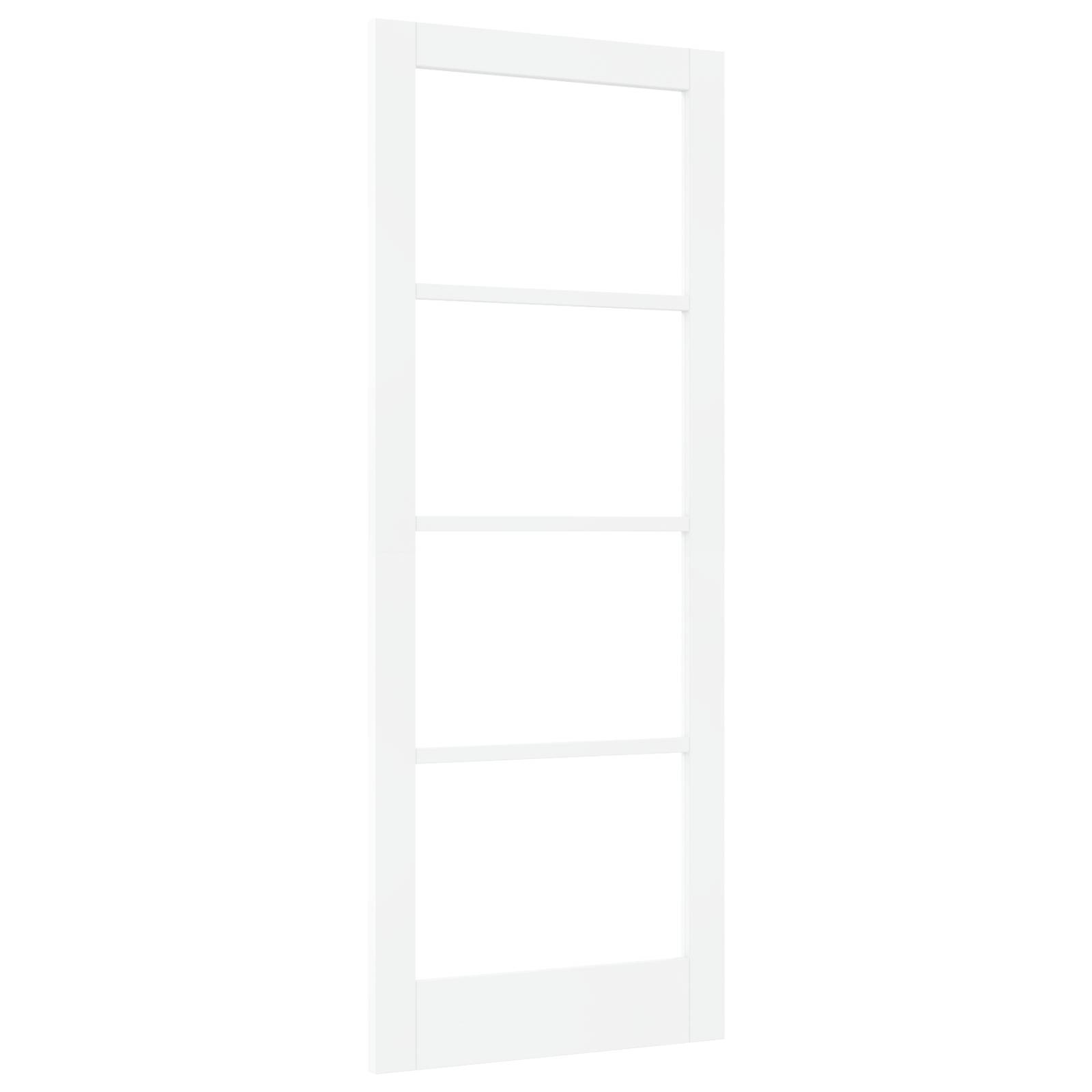 vidaXL Innentür mit Glas "ORKDAL" Weiß 83x211x4 cm