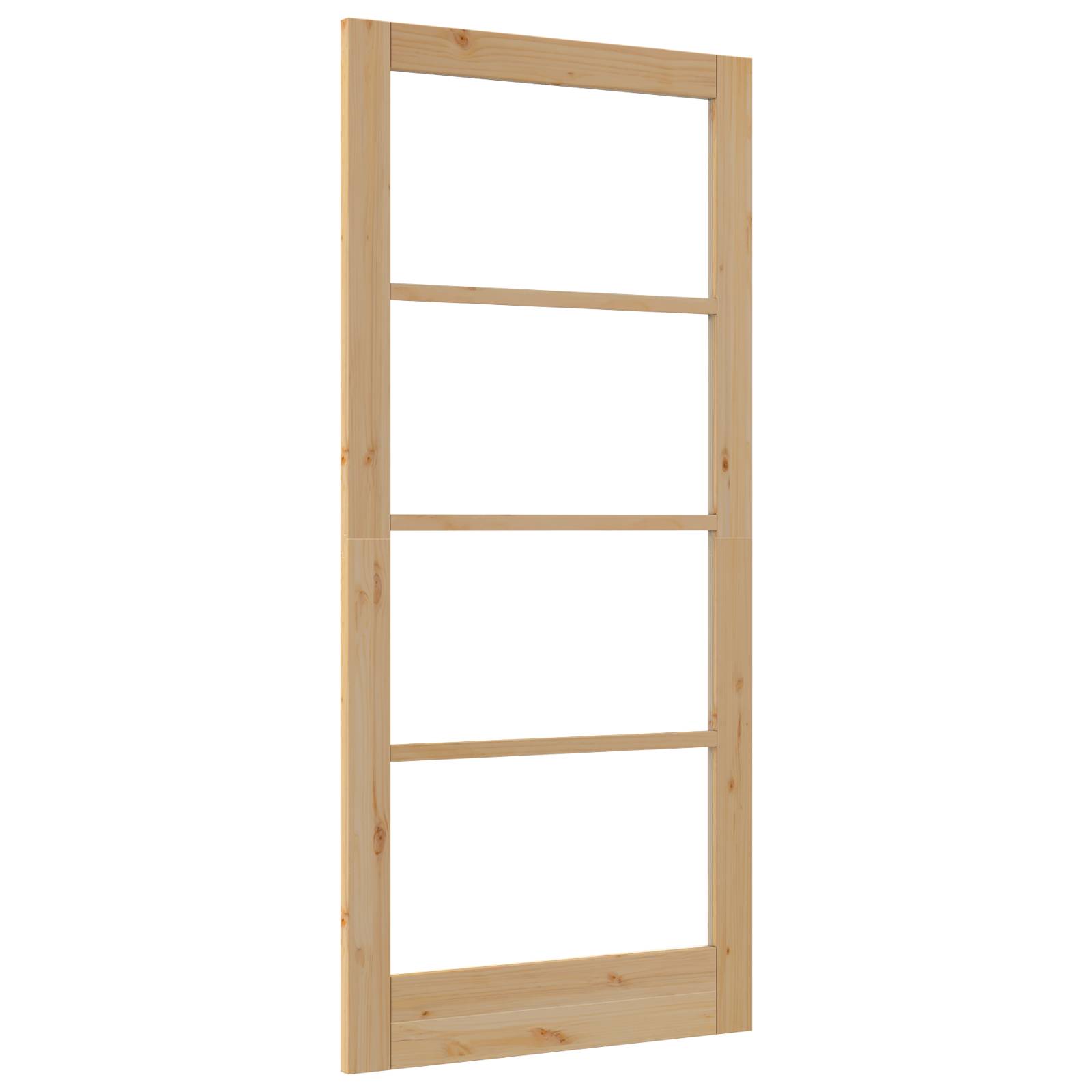 vidaXL Innentür mit Glas 'ORKDAL'93x202x4 cm Kiefer Massivholz