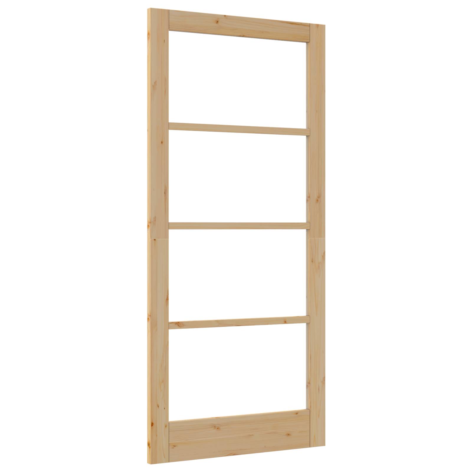 vidaXL Innentür mit Glas 'ORKDAL'93x202x4 cm Kiefer Massivholz