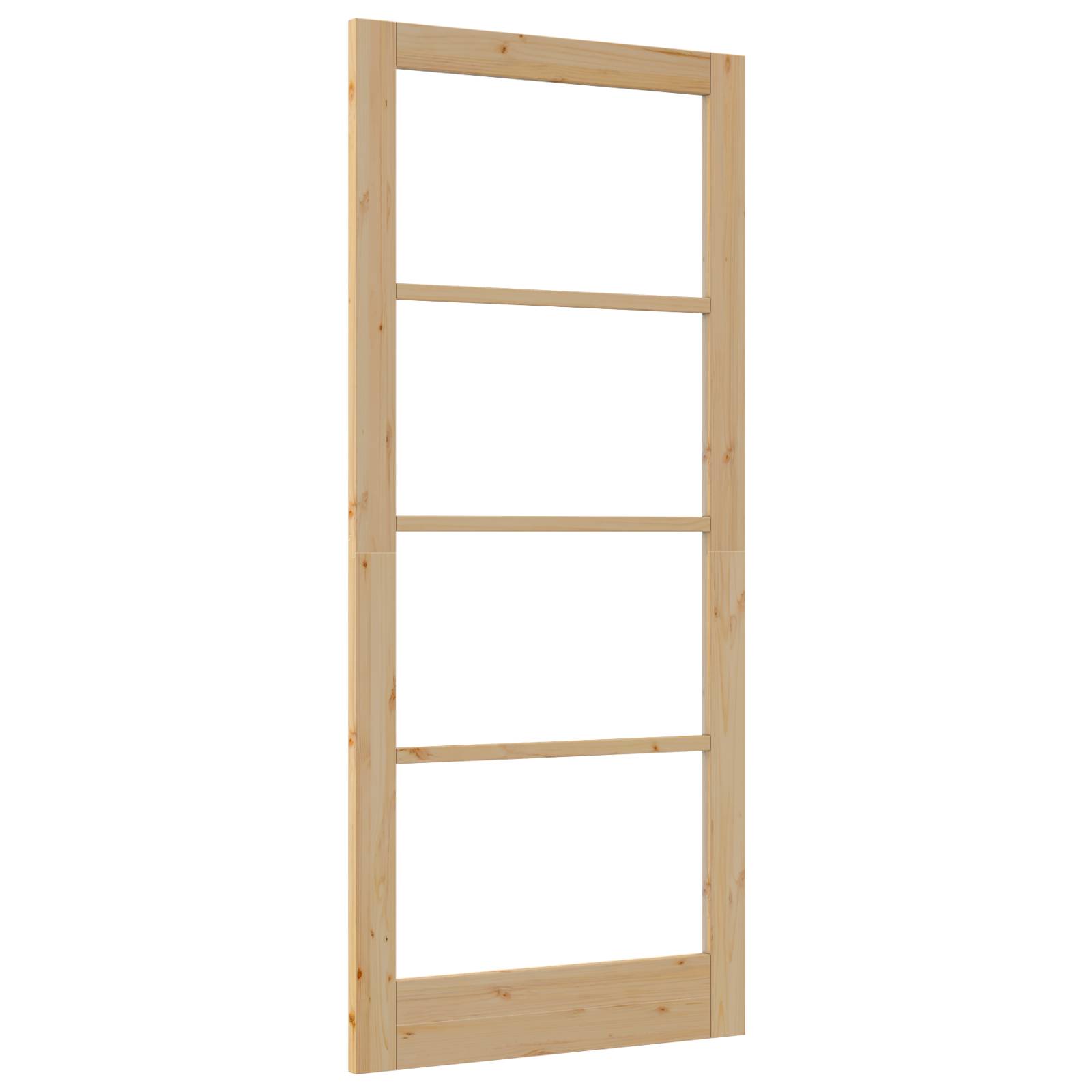vidaXL Innentür mit Glas "ORKDAL" 93x211x4 cm aus massivem Kiefernholz