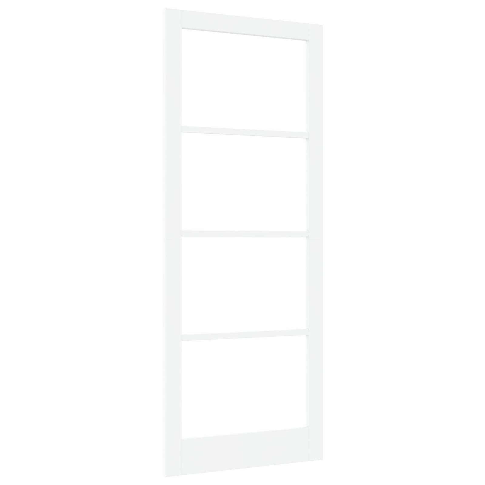 vidaXL Innentür mit Glas "ORKDAL" Weiß 93x232x4 cm