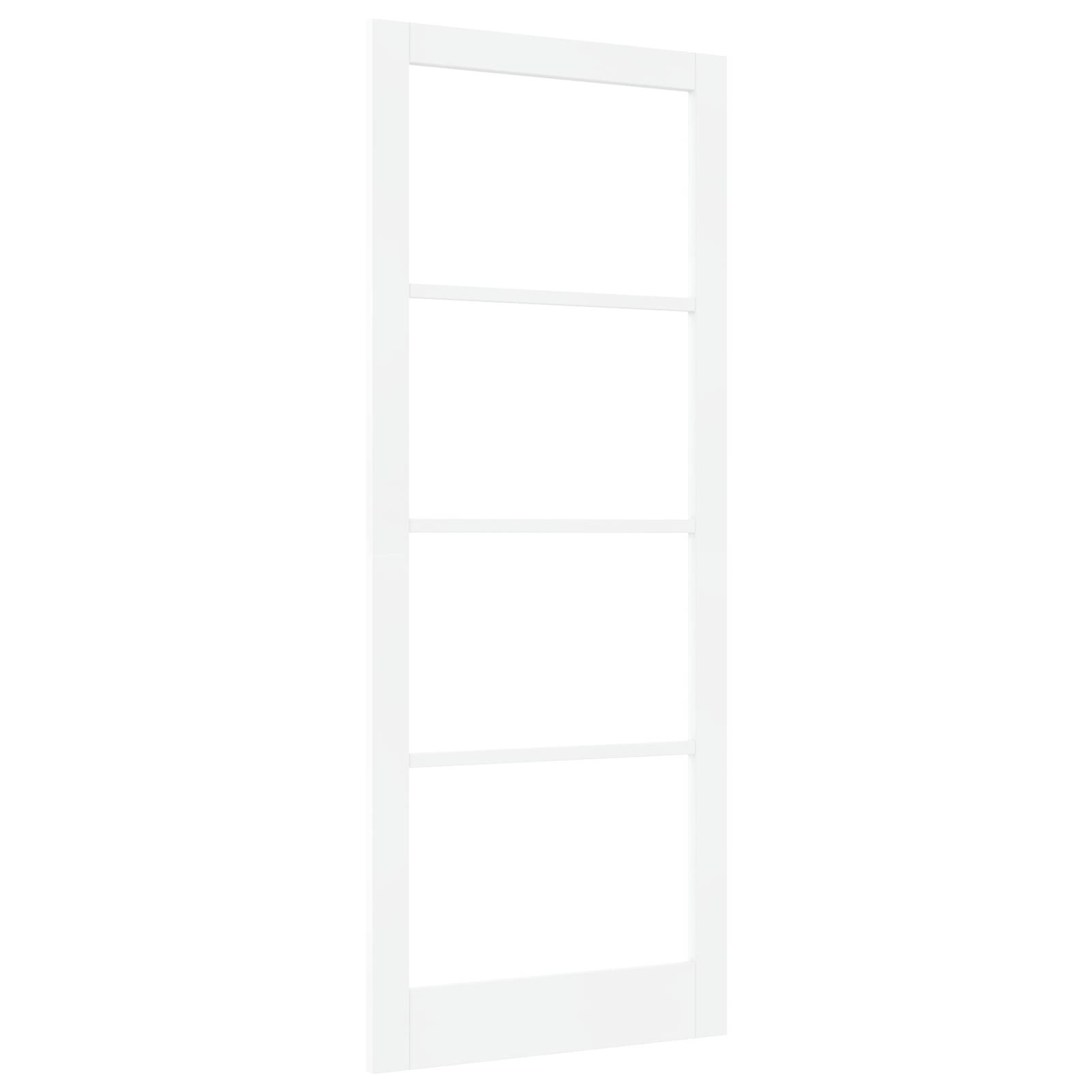 vidaXL Innentür mit Glas "ORKDAL" Weiß 93x232x4 cm