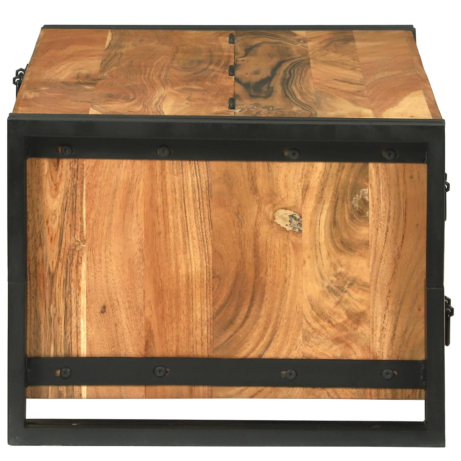 vidaXL Couchtisch 90x50x38 cm Massivholz Akazie