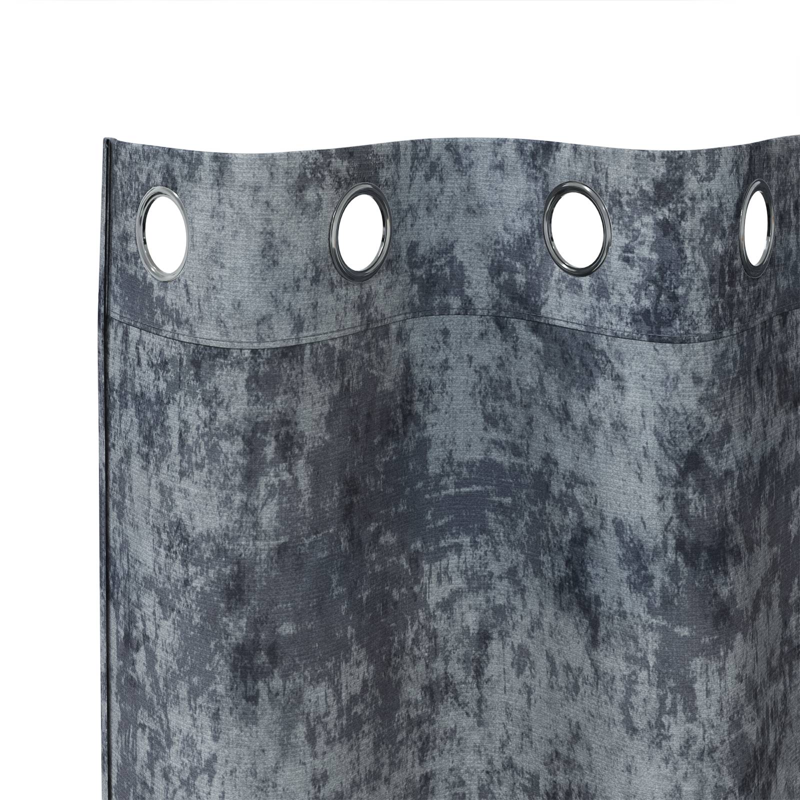 vidaXL Silber Graue Vorhänge Silber grau Polyester 140 x 140 cm
