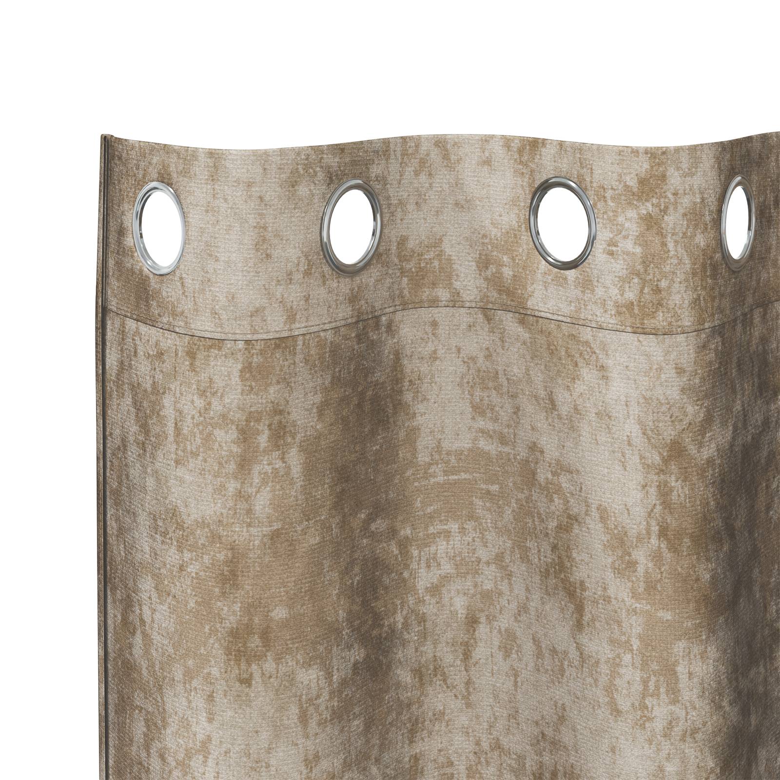 vidaXL Samtgardinen Champagner Polyester 140 x 140 cm