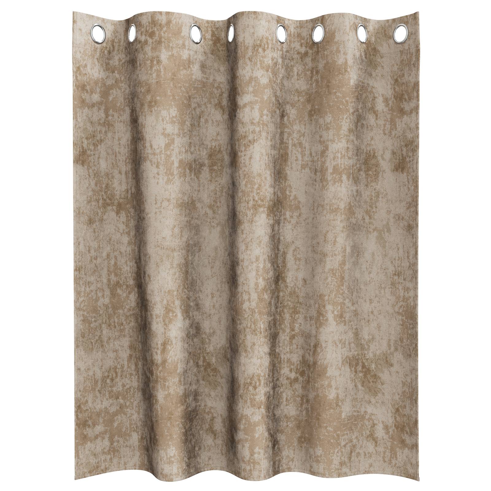 vidaXL Samtgardinen Champagner Polyester 140 x 140 cm