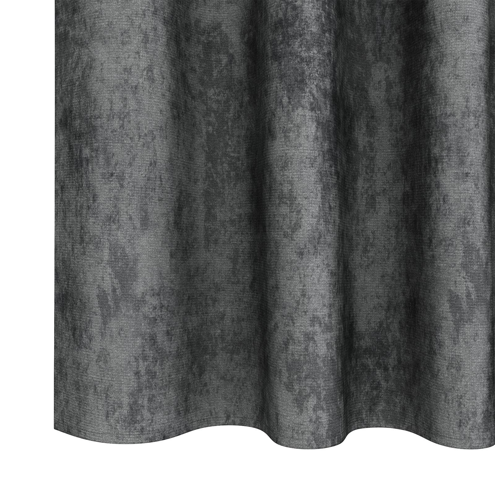 vidaXL Samtvorhänge 2 Stück mit Ösen Grau 140x140 cm