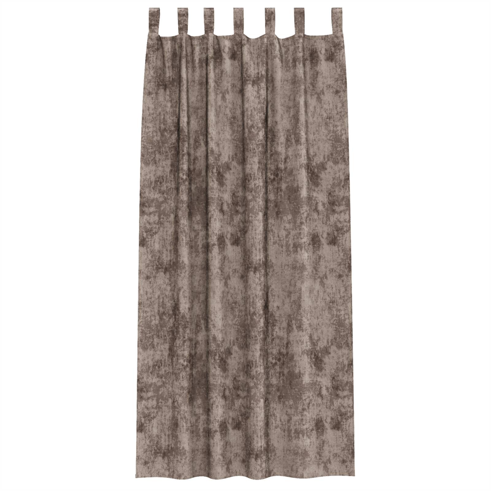 vidaXL Samtvorhänge 2 Stück mit Ösen Cappuccino 225x140 cm