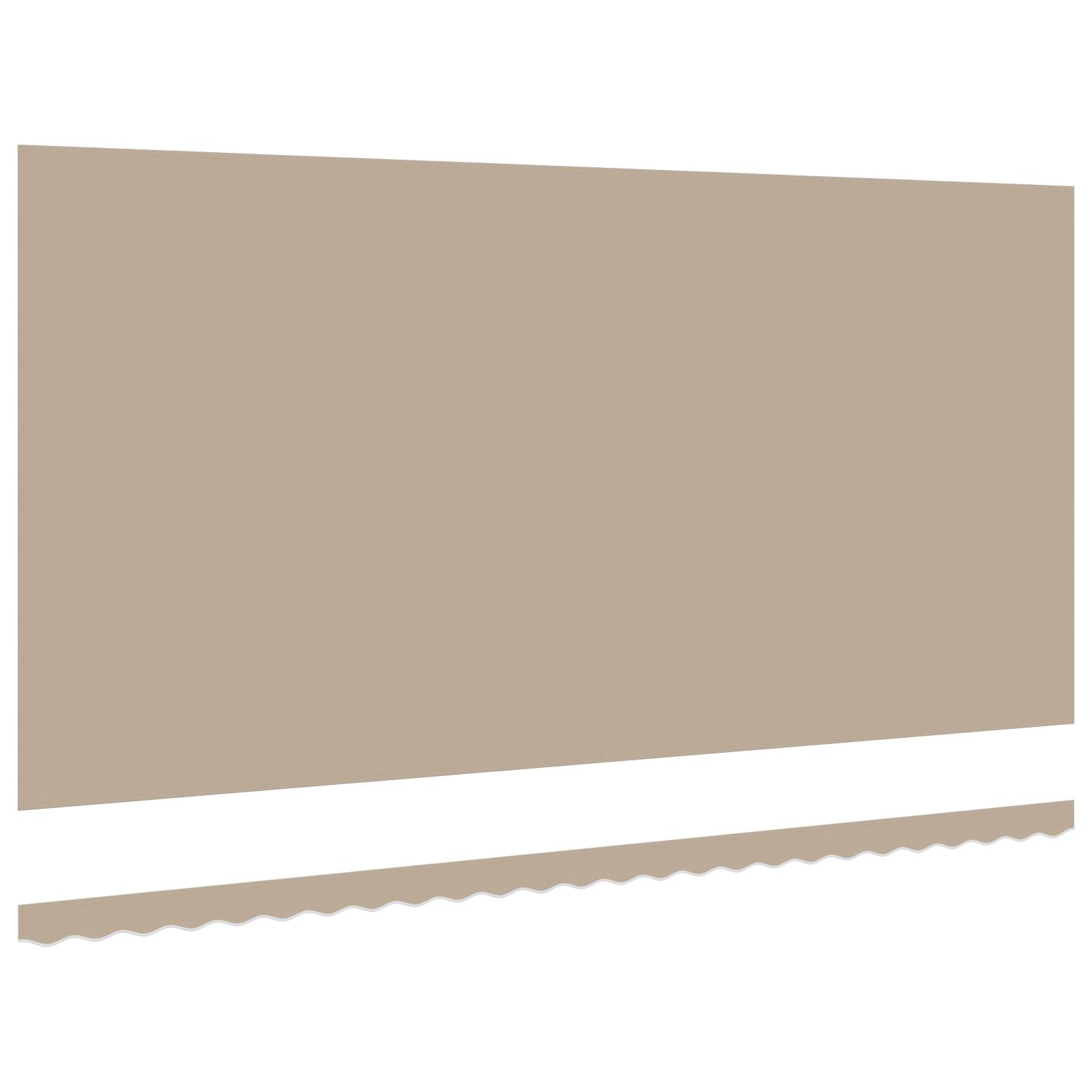 vidaXL Markisenersatzstoff für Rahmen 6x3,5 m Beige