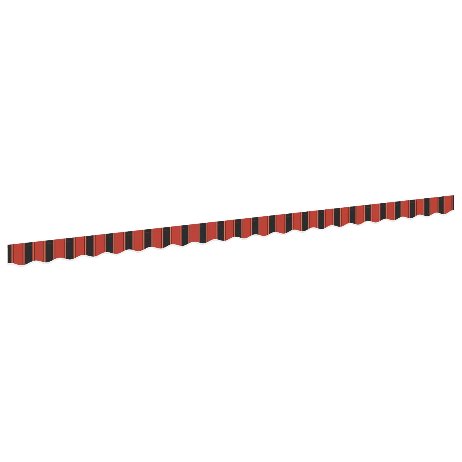 vidaXL Markisenvolant für 5 m Rahmen Mehrfarbig 4,8x0,2 m