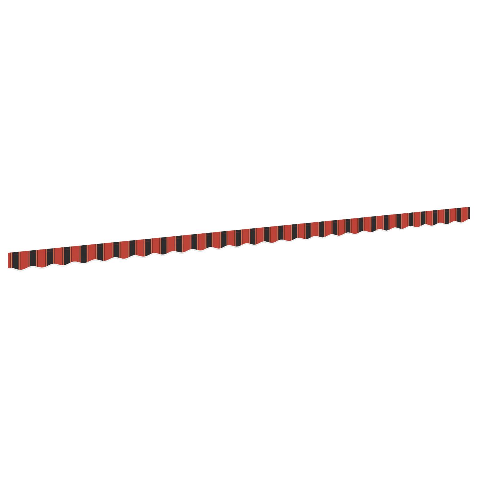 vidaXL Markisenvolant für 6 m Rahmen Mehrfarbig 5,8x0,2 m