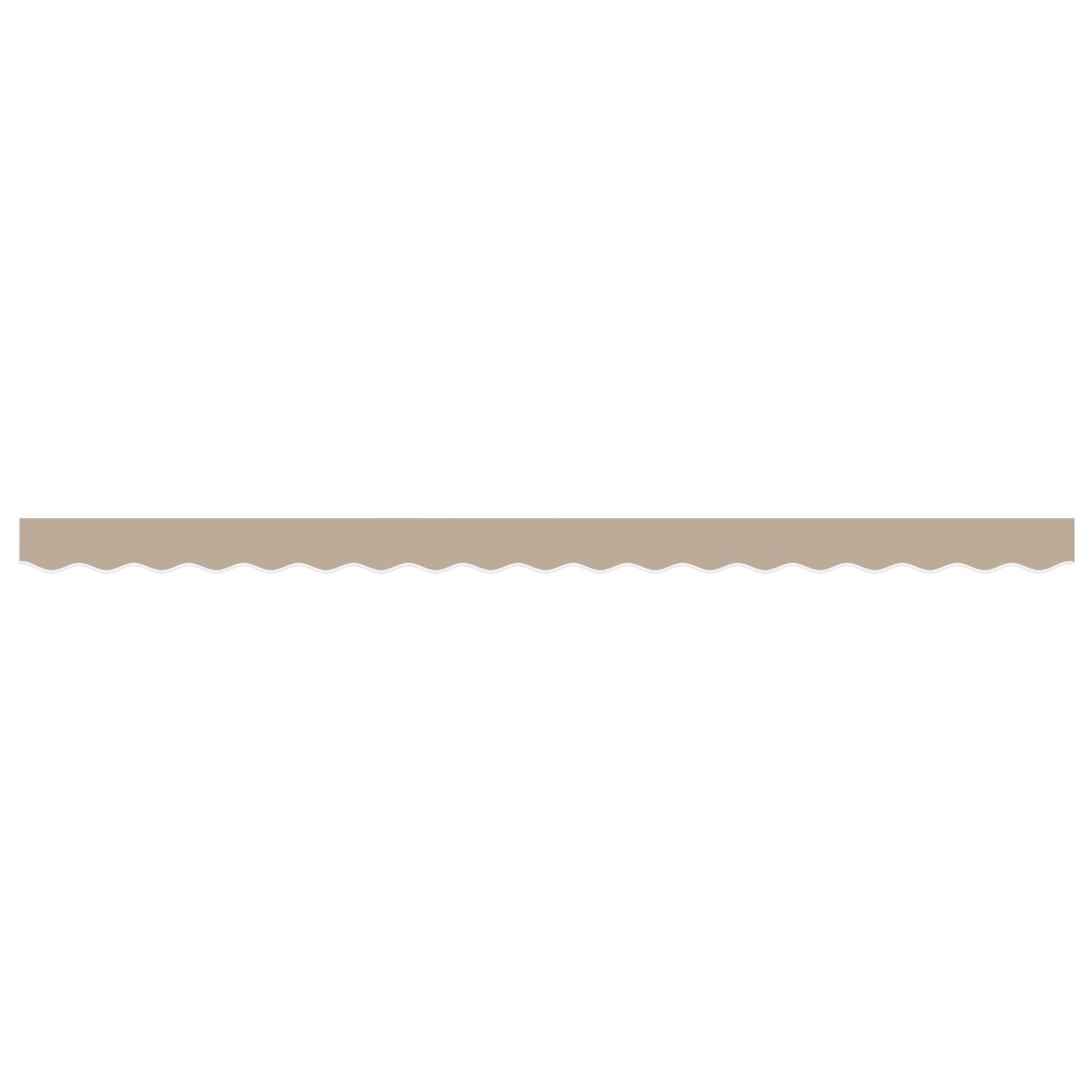 vidaXL Markisenvolant für 4 m Rahmen Beige 3,8x0,2 m
