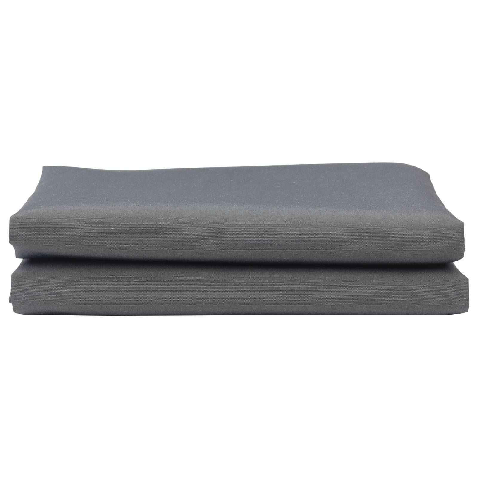 vidaXL Ersatzstoff für Markisen Anthrazit 10x1,6 m
