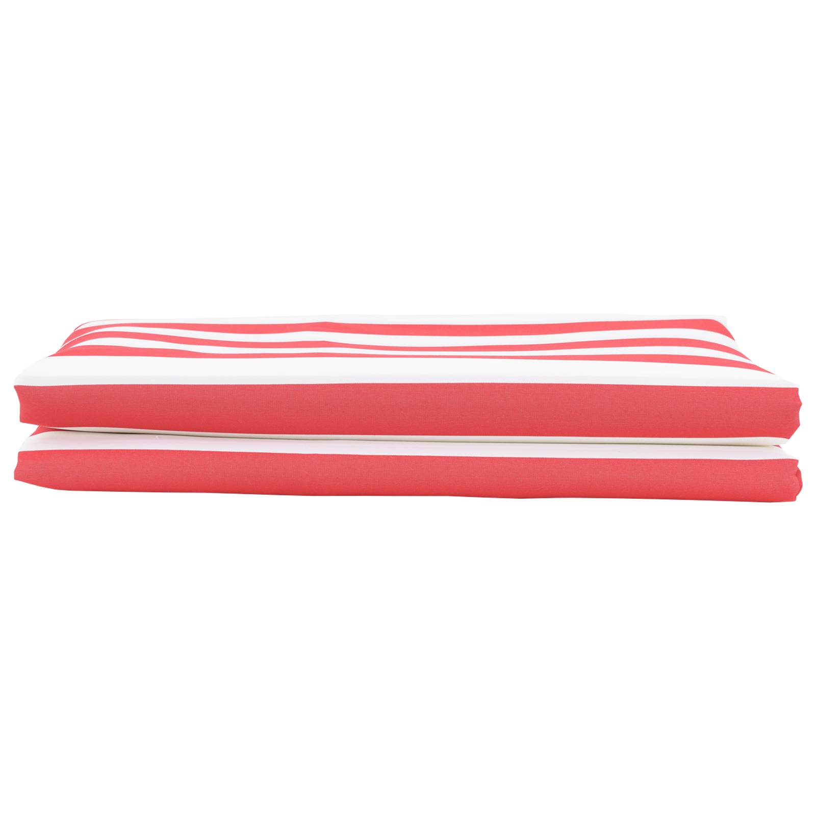 vidaXL Markisenersatzstoff Rot und Weiß 10x1.6 m