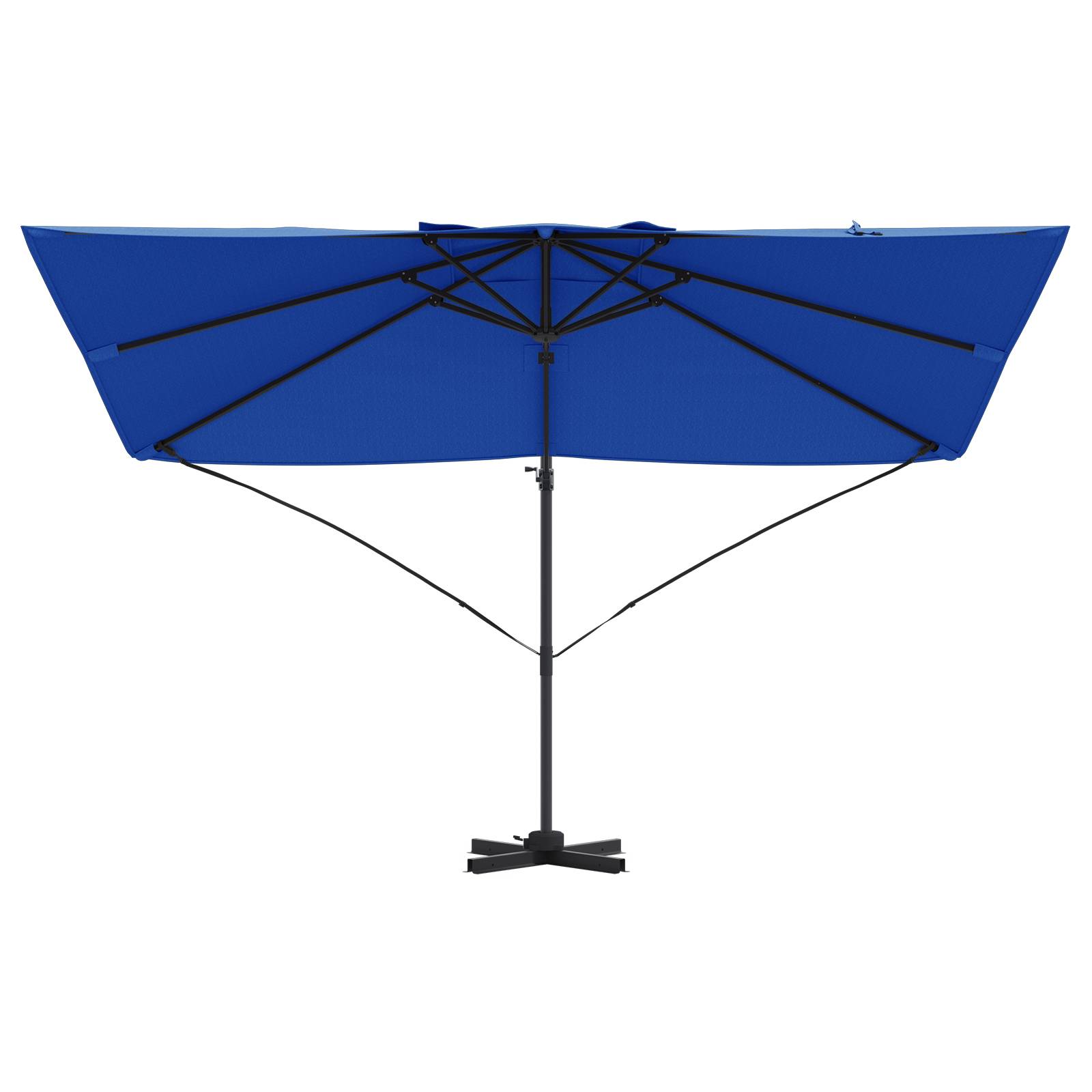vidaXL Azurblauer Cantilever-Sonnenschirm Azurblau