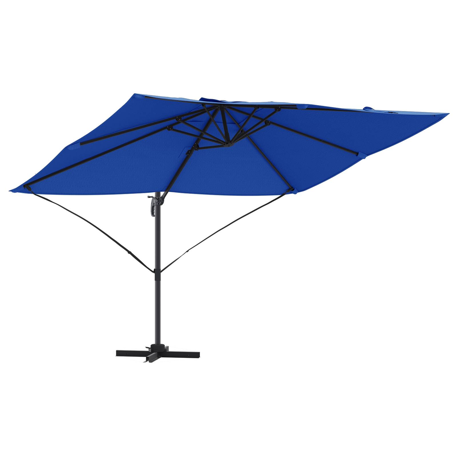 vidaXL Azurblauer Cantilever-Sonnenschirm Azurblau