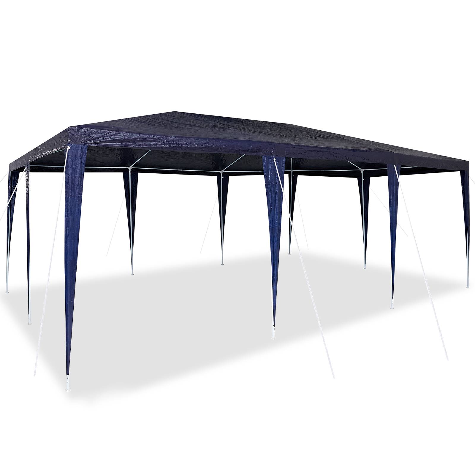 vidaXL Party-Zelt Blau 6x4 m PE