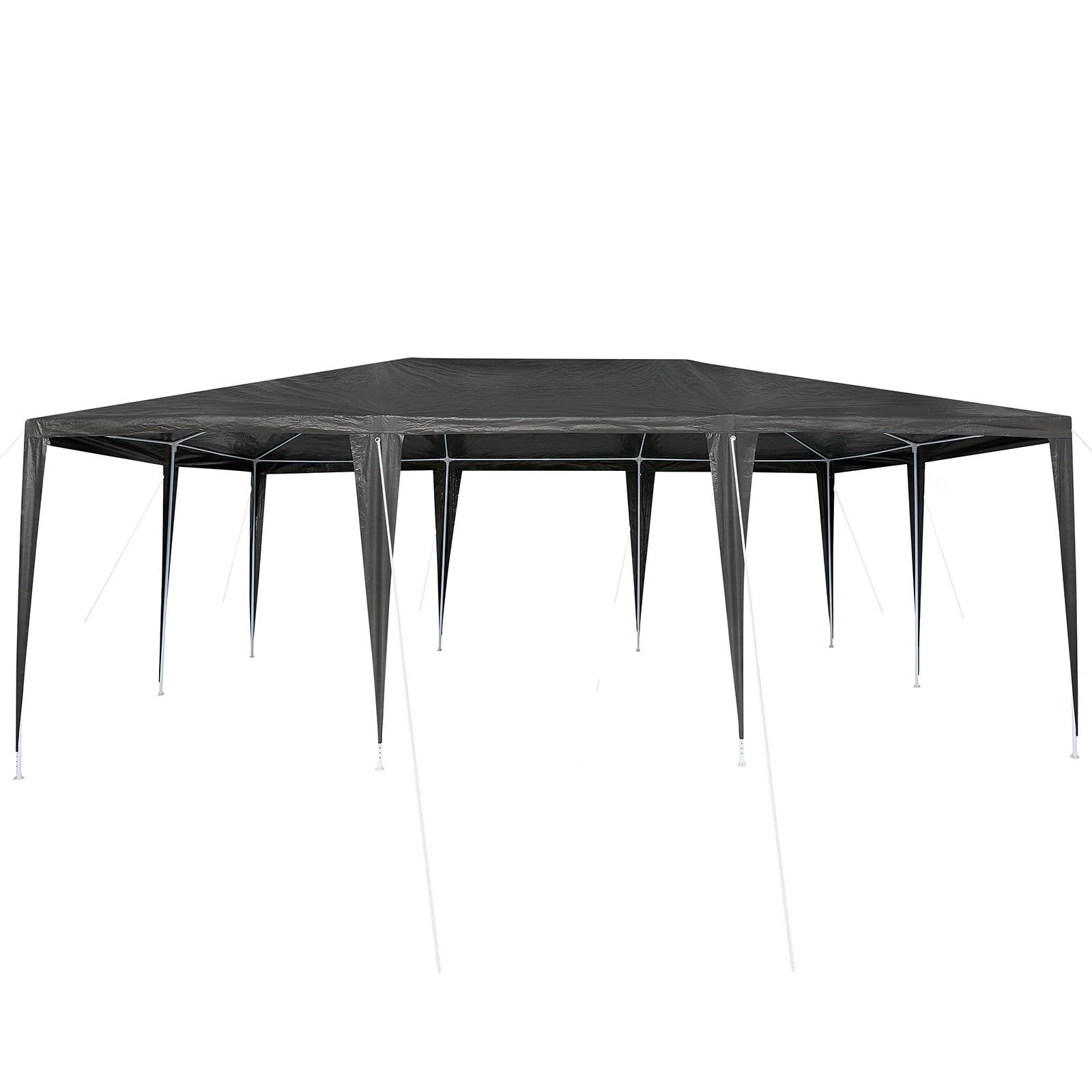vidaXL Party Zelt Anthrazit 6x4 m PE