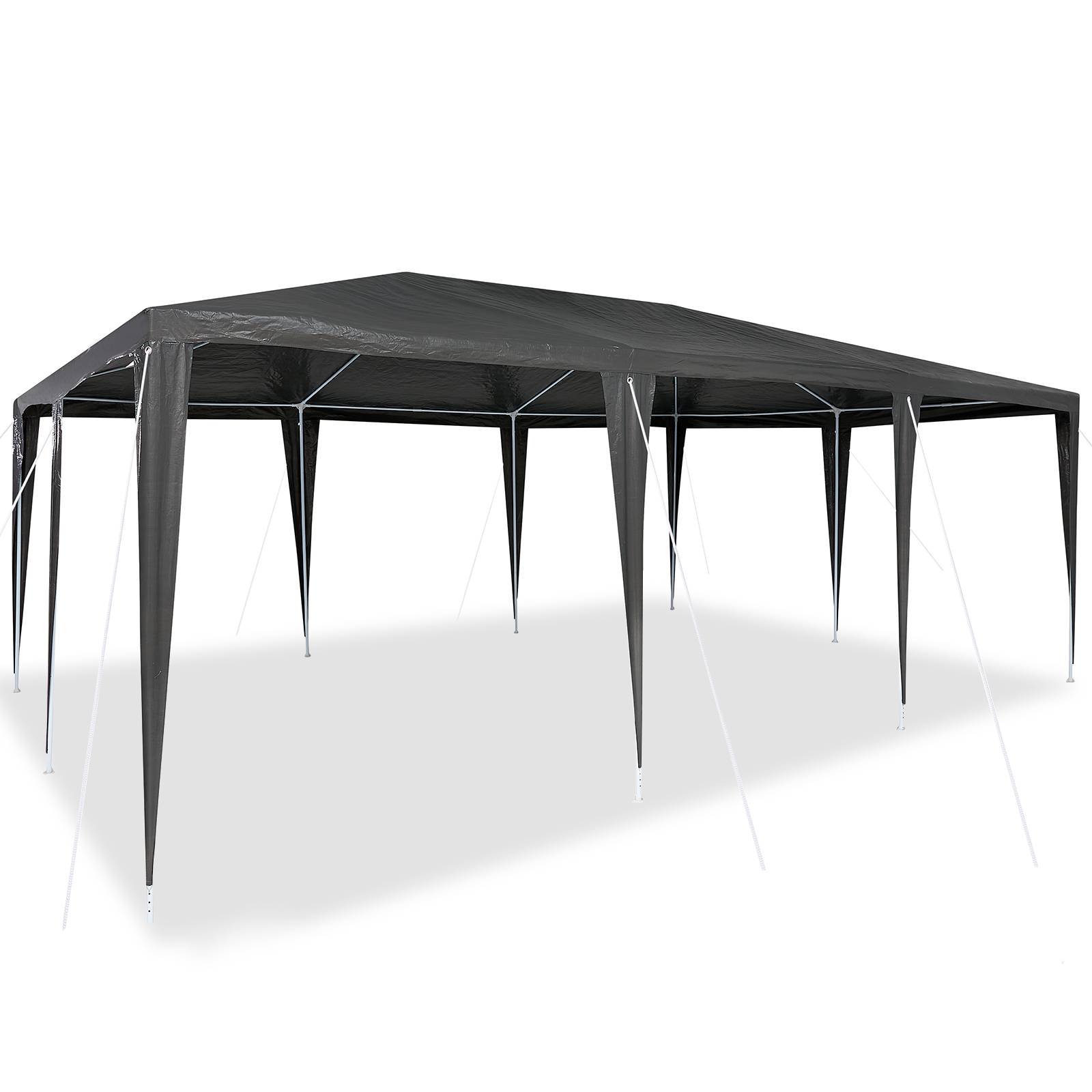 vidaXL Party Zelt Anthrazit 6x4 m PE