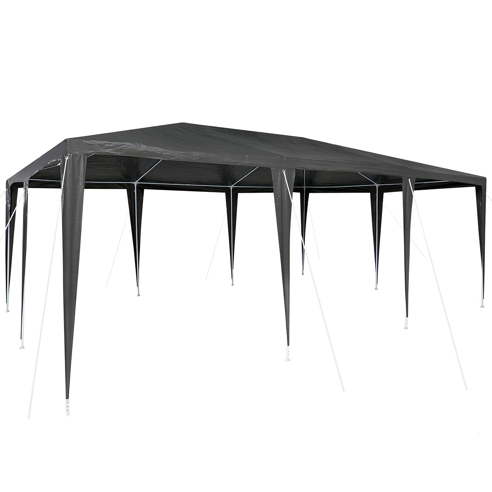 vidaXL Party Zelt Anthrazit 6x4 m PE