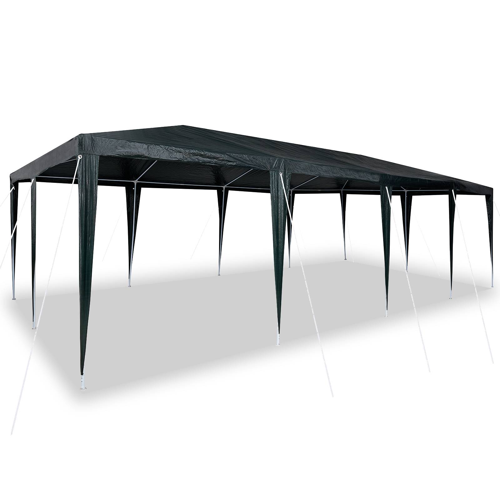 vidaXL Partyzelt Grün 8x4 m PE