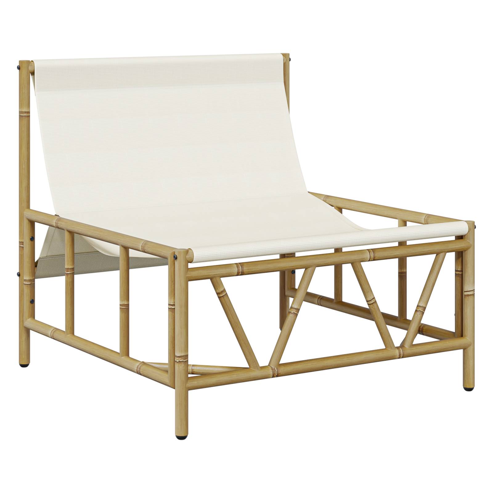 vidaXL Gartenentspannungsstühle 2 Stück mit Kissen 60x80x71 cm Stahl
