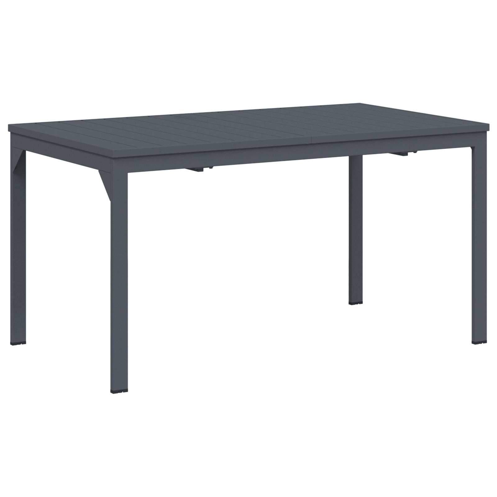 vidaXL 11-teiliges Garten-Dining-Set Anthrazit Stahl