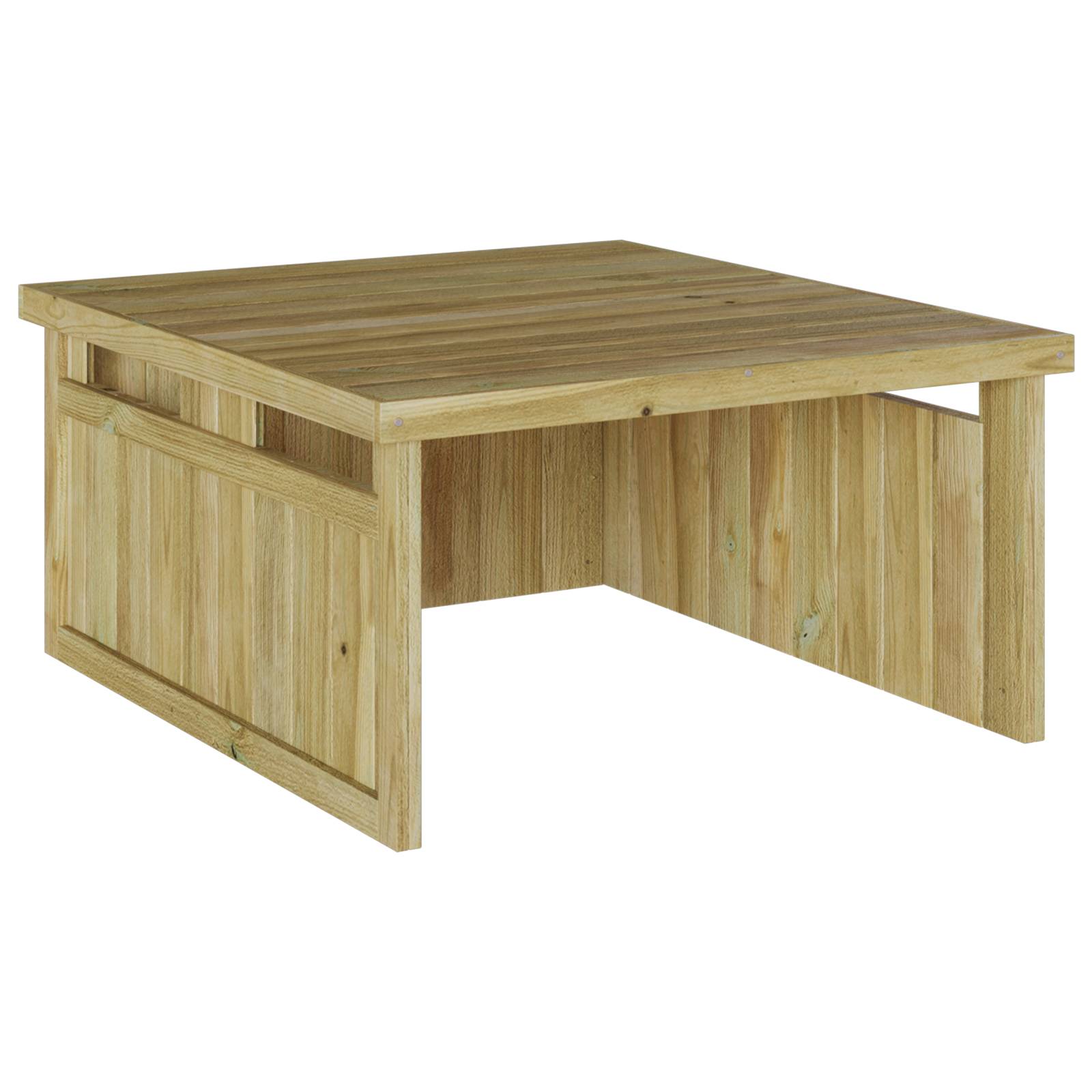 vidaXL Garage für robotergestützten Rasenmäher 70x80x38 cm Impregniertes Holz Kiefer