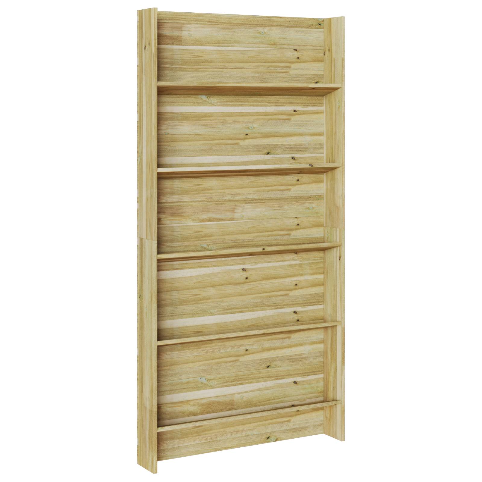 vidaXL Garten Pflanzenständer 5-Stufen 90x15x180 cm imprägniertes Holz