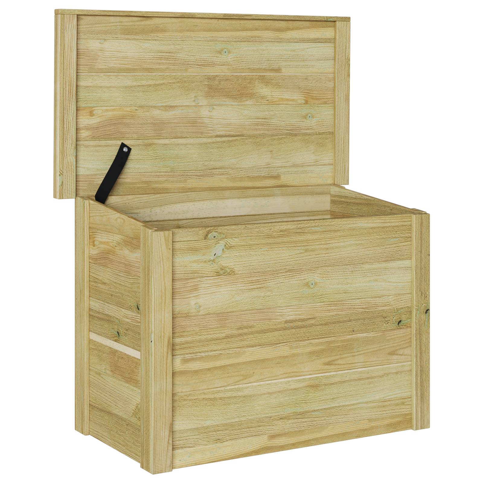 vidaXL Aufbewahrungsbox 44x80x57 cm Imprägniertes Kiefernholz